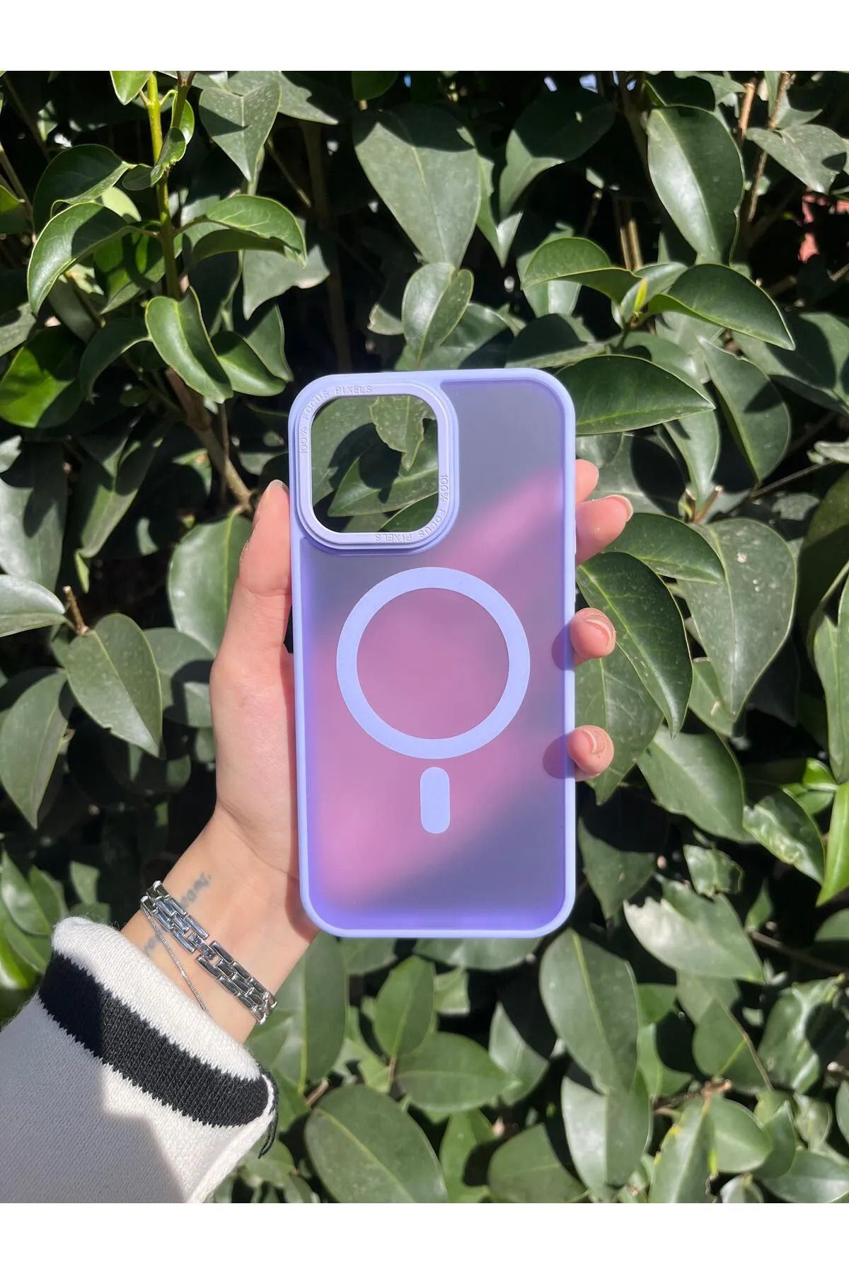 MYWORLD Iphone 16 Promax uyumlu Magsafe Özellikli Renkli Kılıf