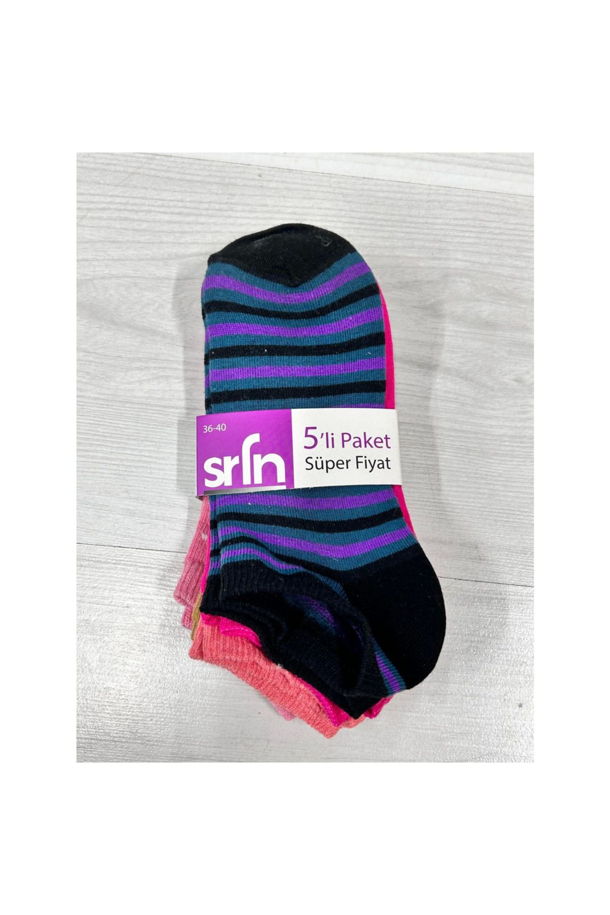 Marsilyan Modlive Şirin Patik Çorap 335 (5Lİ)
