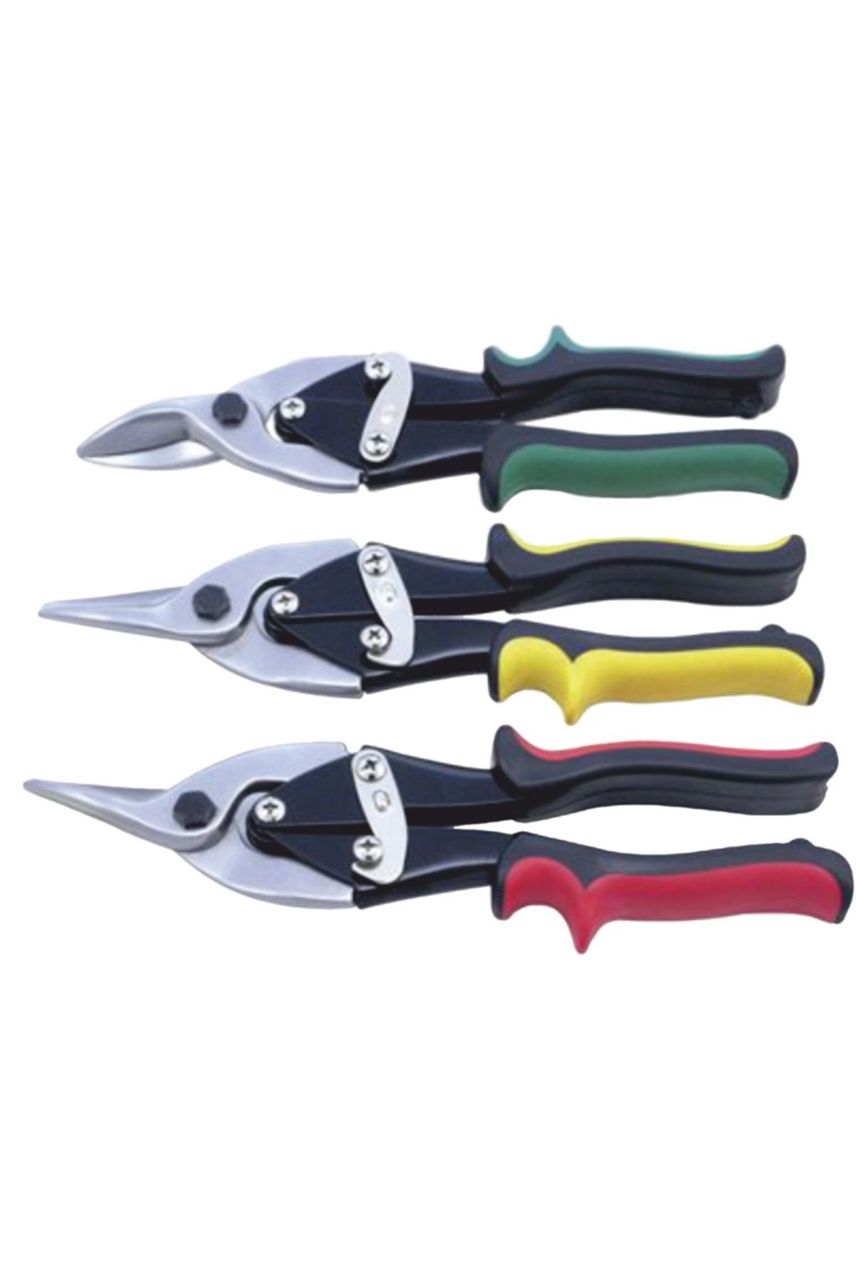 flores Foarfeca Profesionala Pentru Rigips, 140 Mm, 3 Buc / Set - Mărime unică