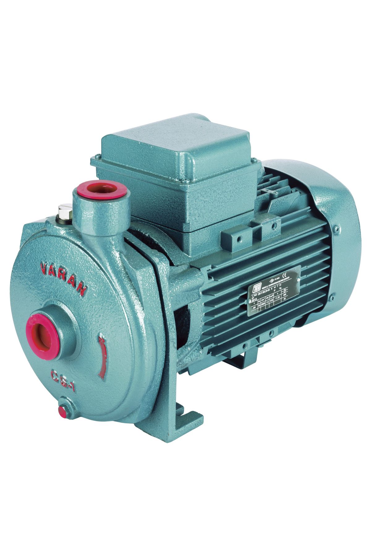 ALAVAN Varan CS 12 Tek Kademe Monoblok Santrifüj Pompa 2 HP / 1.5 kW, Trifaze 380 V, 32 Mss, 8 m3/h