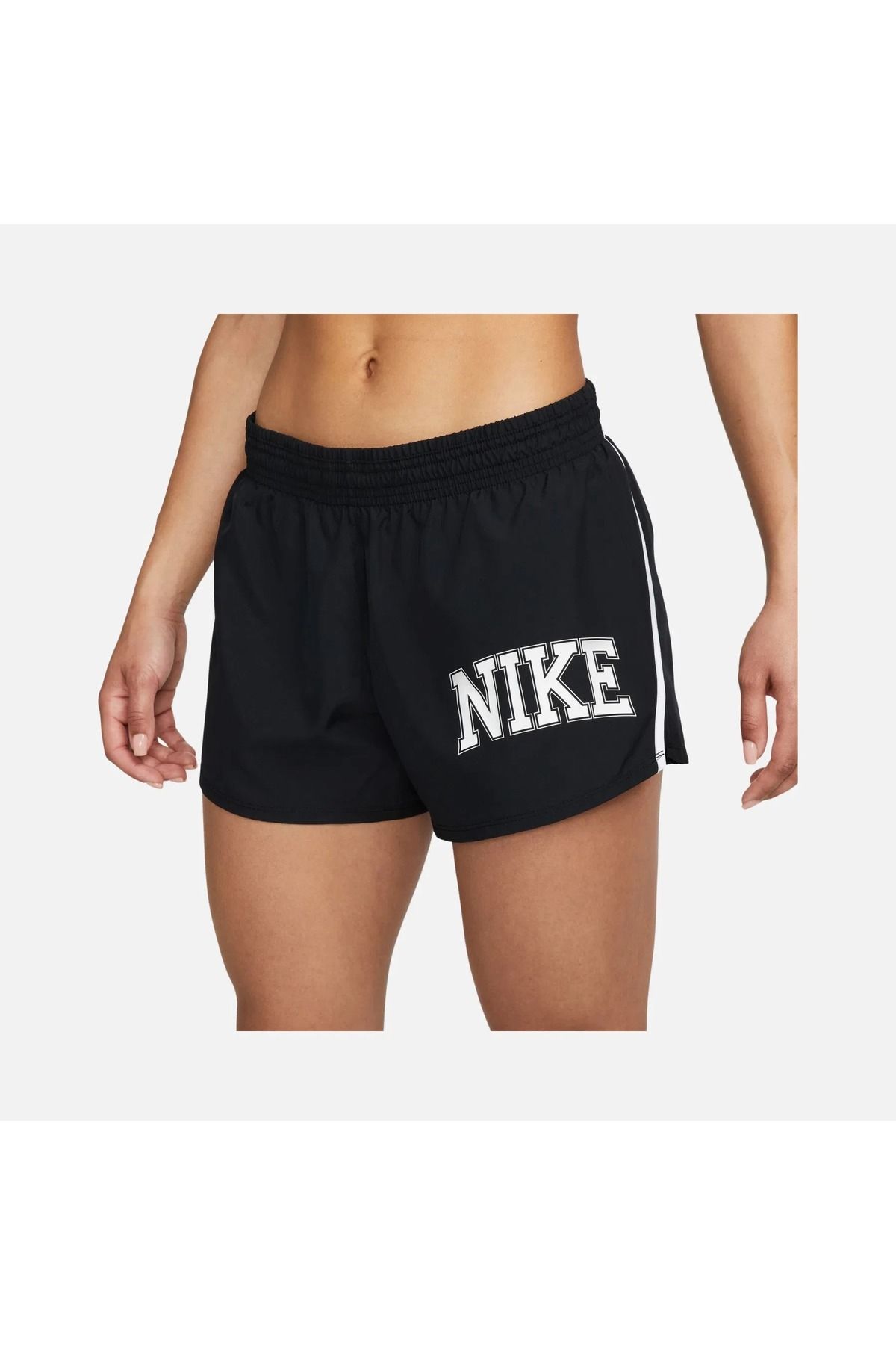 Dri-Fit Swoosh Run Lined Running Kadın siyah koşu spor Şort dq6360 - 4