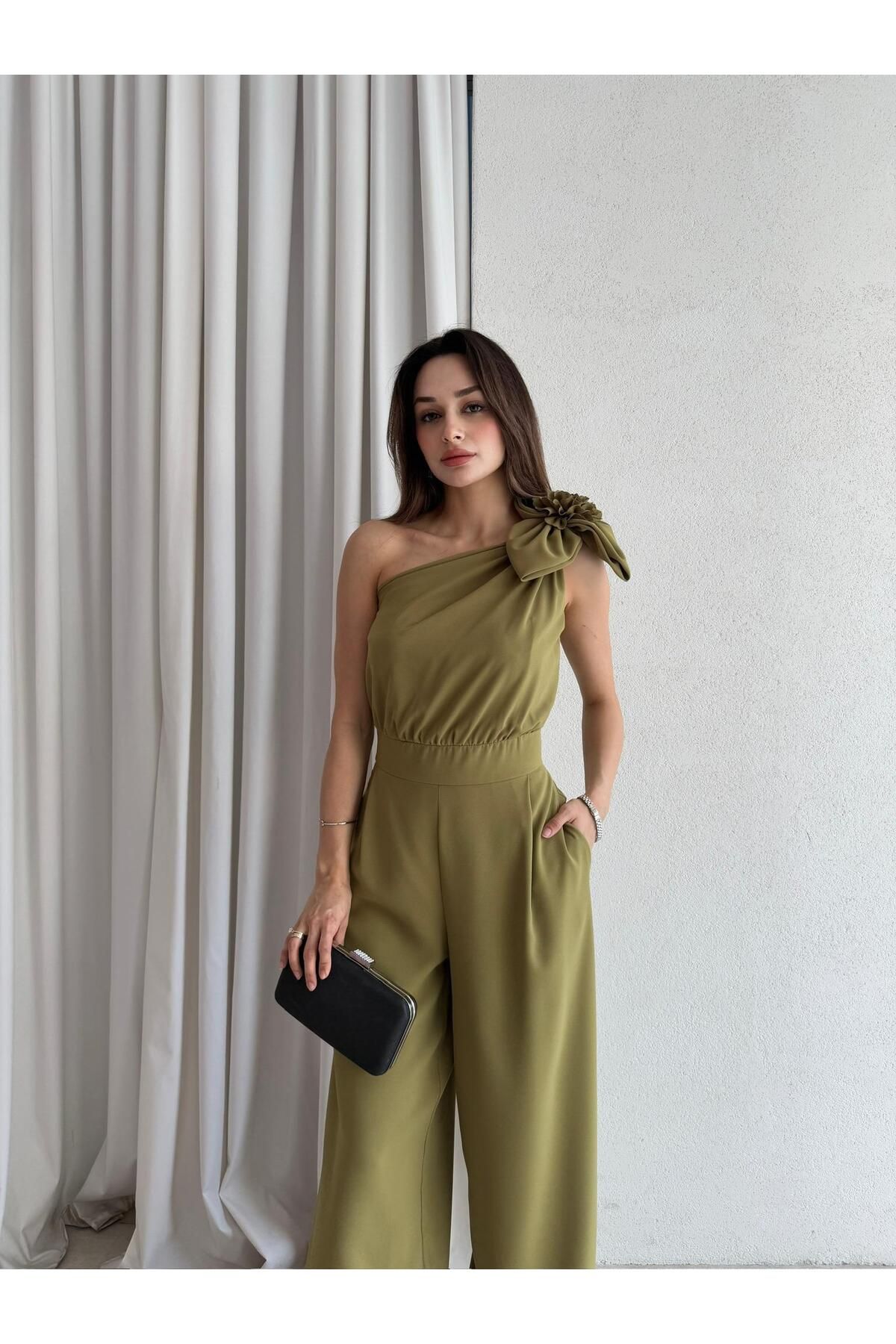 Mooi Butik DOMONT Tulum 5085 - Yeşil