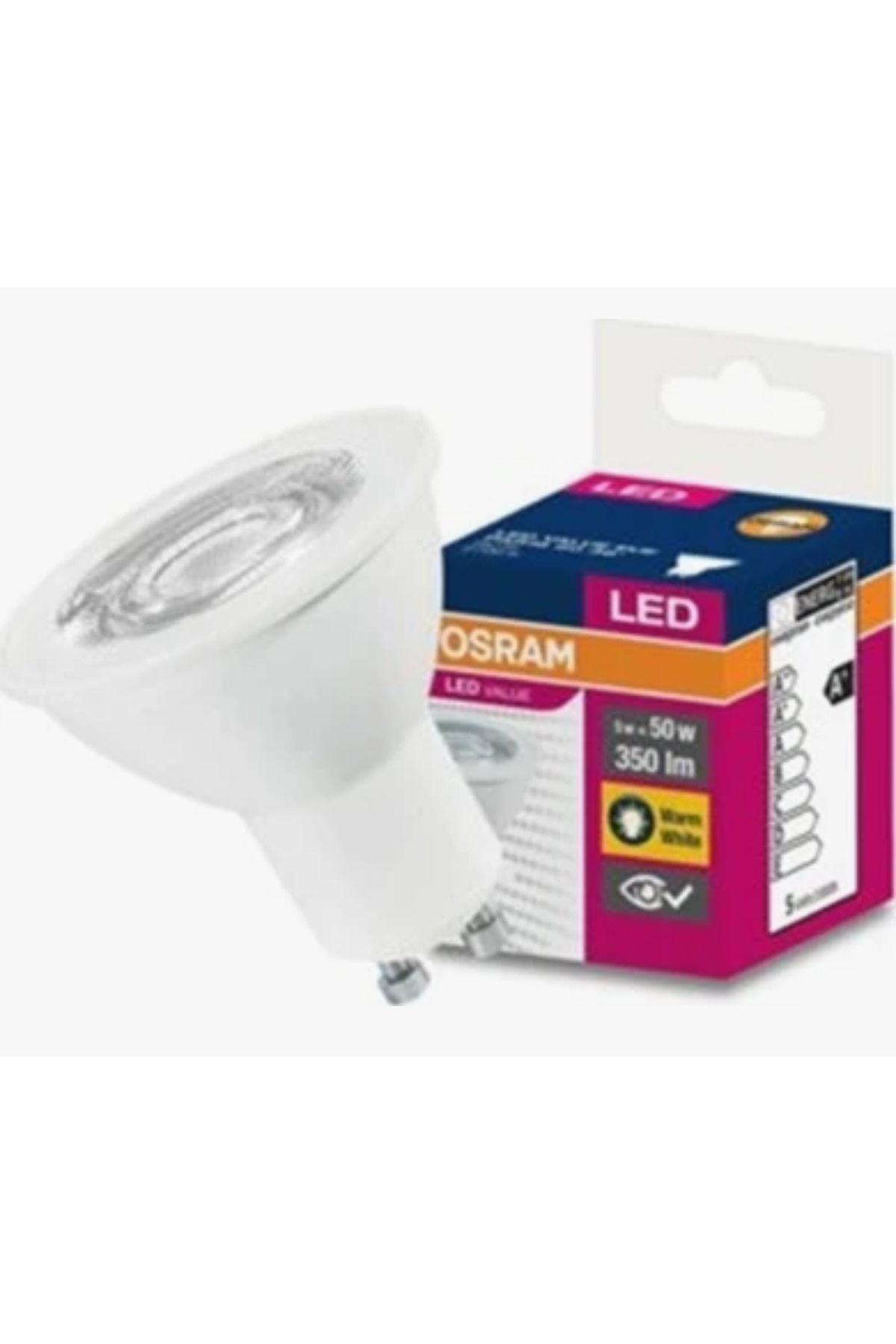 OSRAM LED VALUE Led gu10 spot ampul