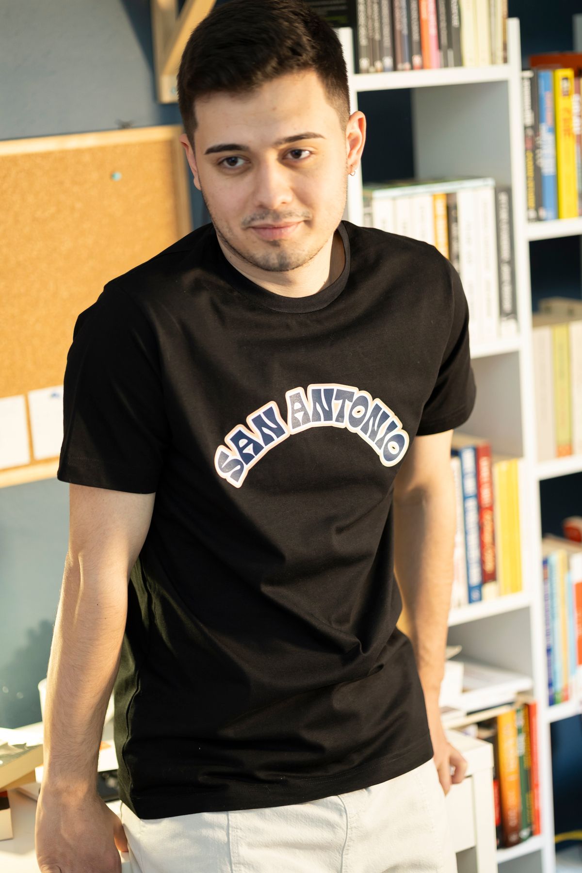 Scudetto T-Shirt San Antonıo Spurs City Edition 2025 Unisex Tişört