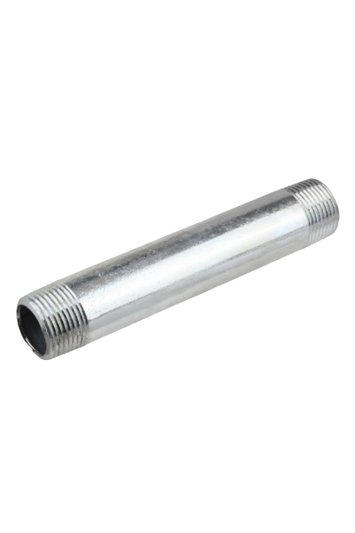 flores-Galvanized pipe, threaded on both ends, external thread, 1/2", 10 cm 1