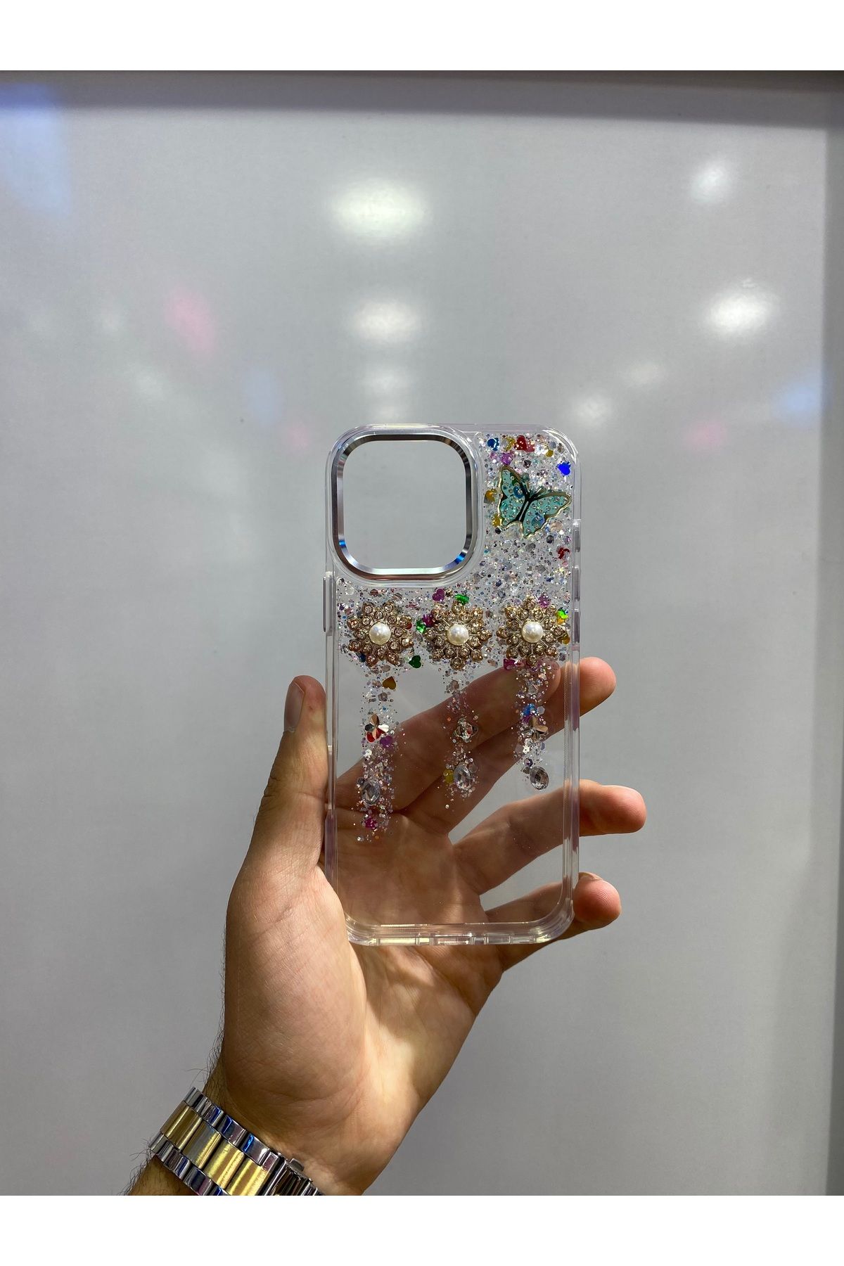 shop İPHONE 16 PRO MAX PULLU TAŞLI SİMLİ KILIF