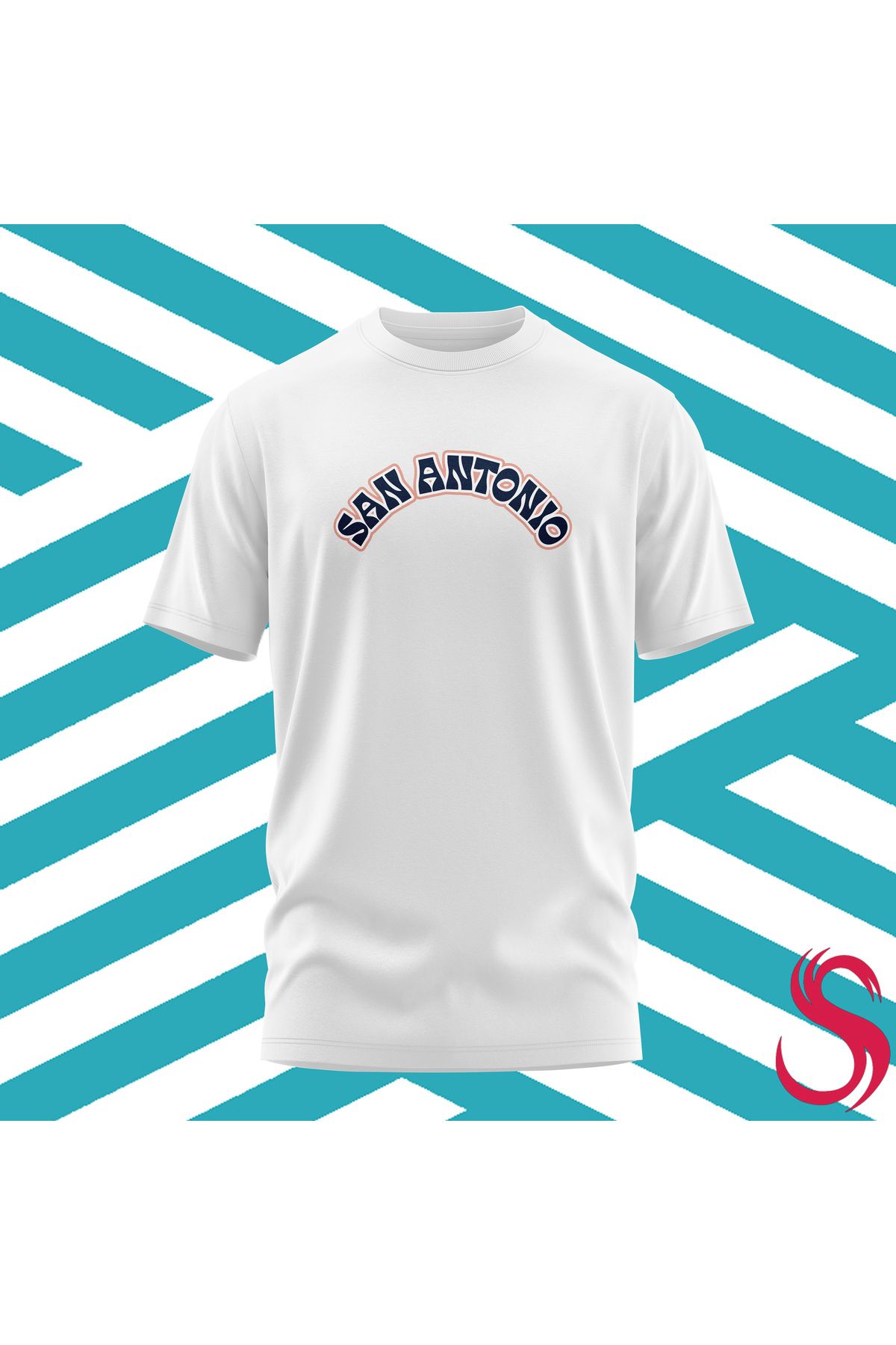 Scudetto T-Shirt San Antonıo Spurs City Edition 2025 Unisex Tişört