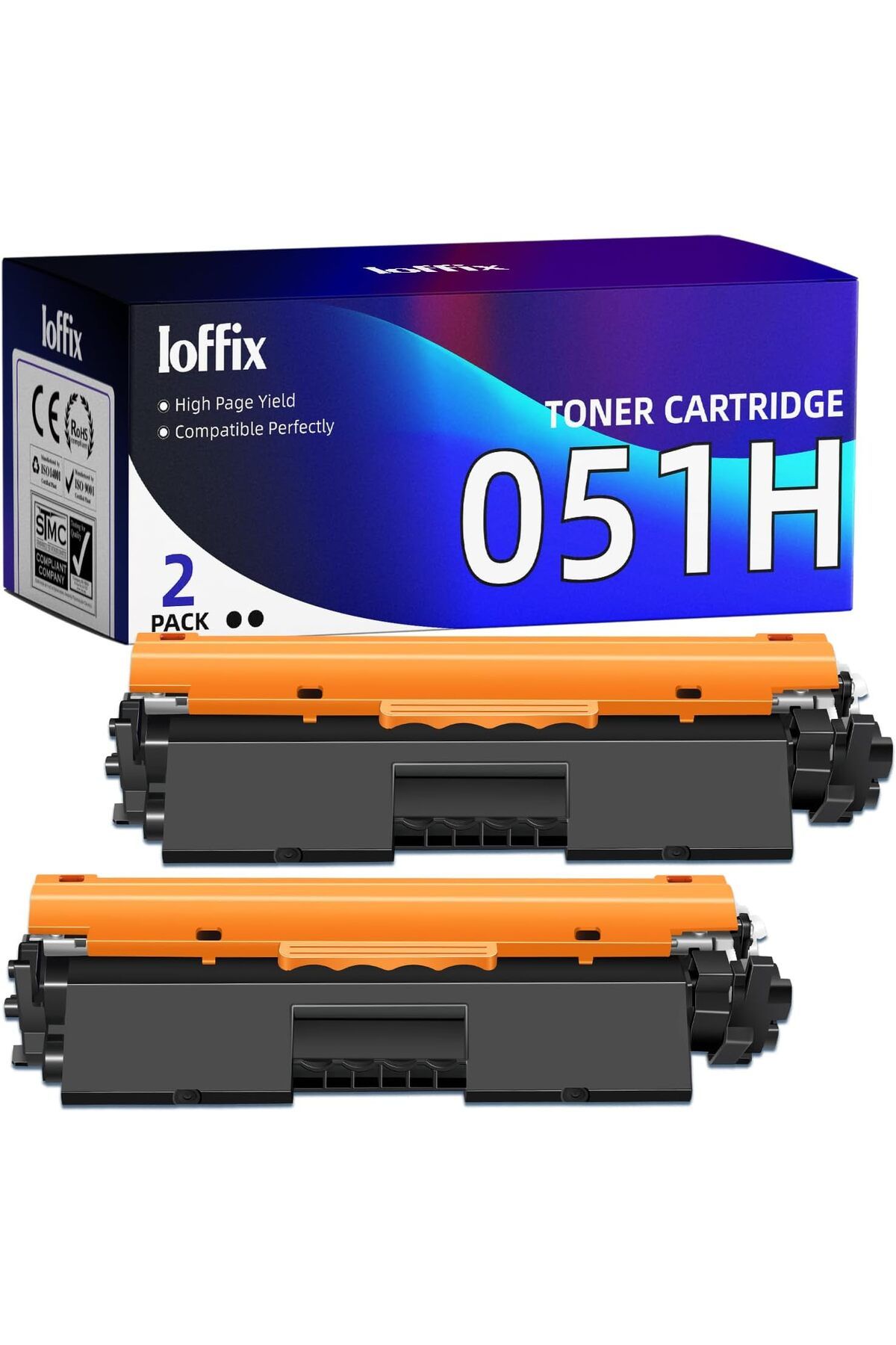 Canon *YA-DE TONER *CRG051H for Canon MF267dw MF264dw Printer (2-Pack)CF230X YUKSEK KAPASİTE