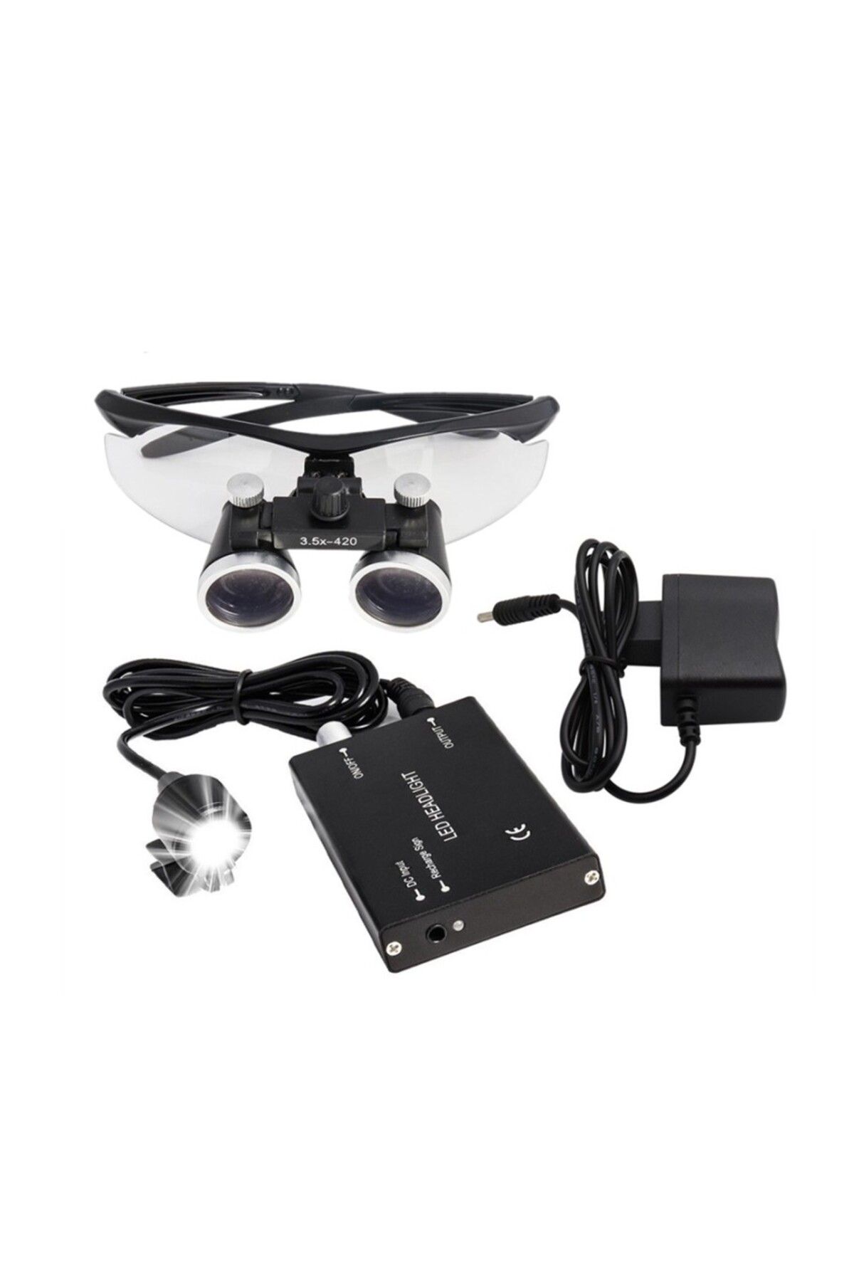 Skygo-3.5X - 420 Mm Dental Surgical Glasses Lens Magnifier With Carrying Bag 2