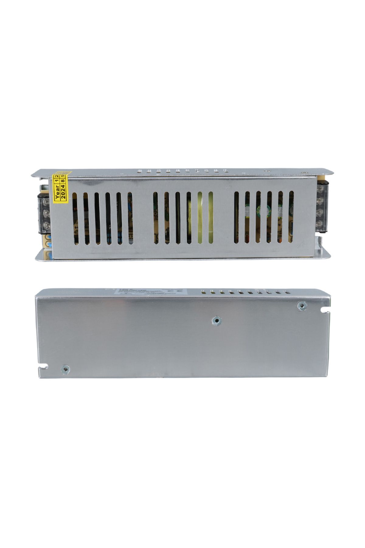 LEDX ALN-M12165S 12 VOLT 16.5 AMPER 200 WATT SLIM METAL KASA ADAPTÖR 200X60X40MM