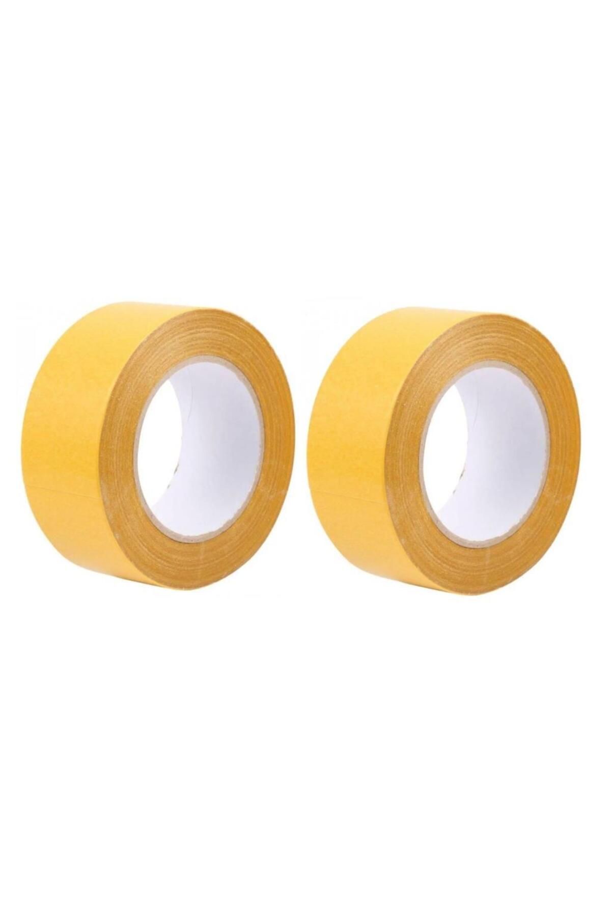 Pisicik 2 Adet 5 Metre 38 mm Çift Taraflı Köpük Bant Toplam 10 Metre