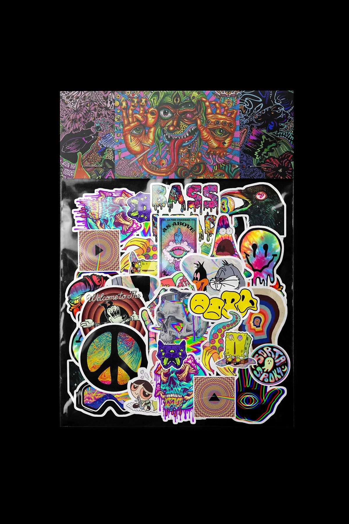 dadi ramba Trip Sticker paketi -Bullet Journal - Ajanda -Laptop Etiket Çıkartma