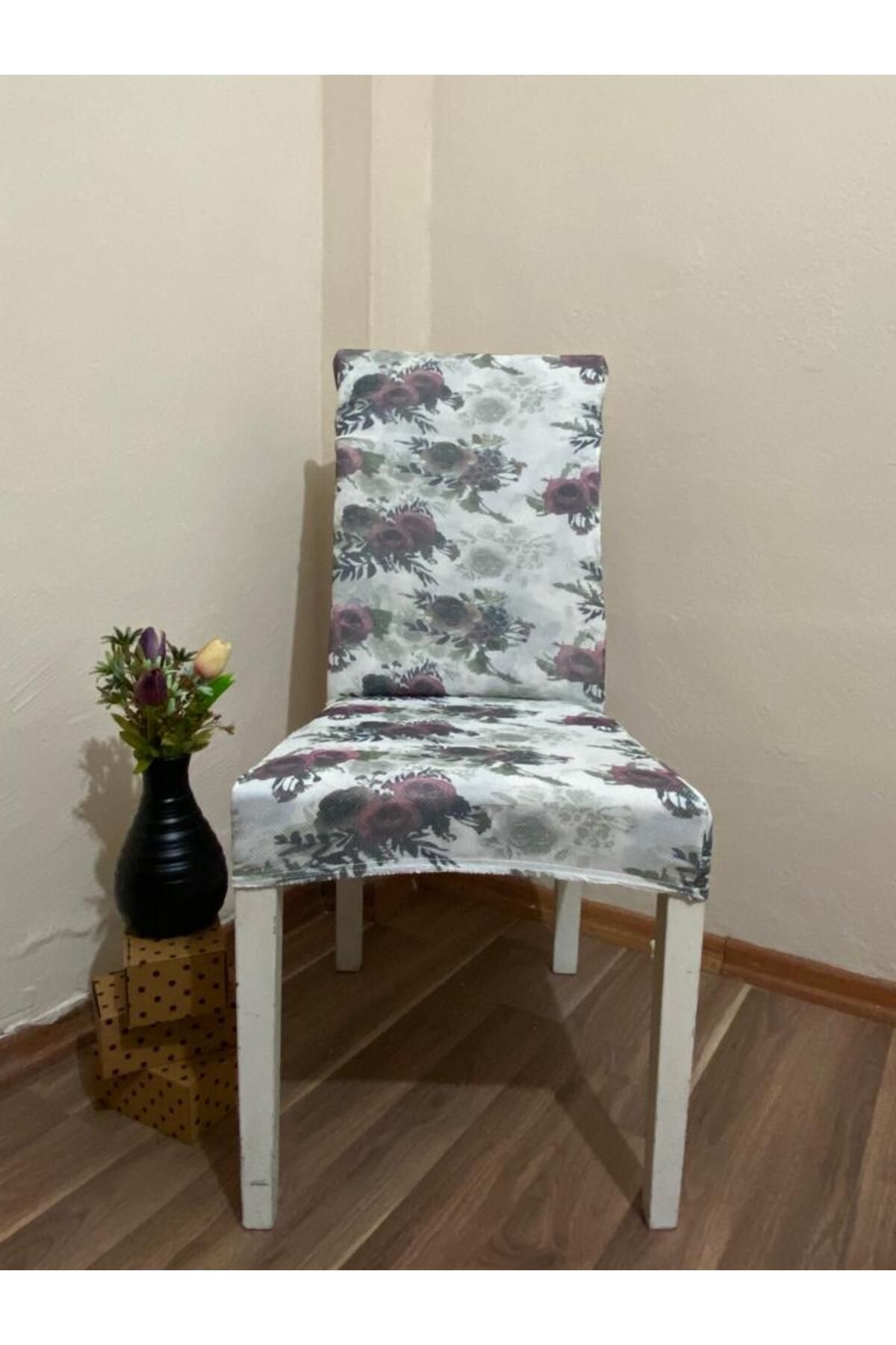 Gibella Dijital Desenli Sandalye Kılıfı 1 Adet