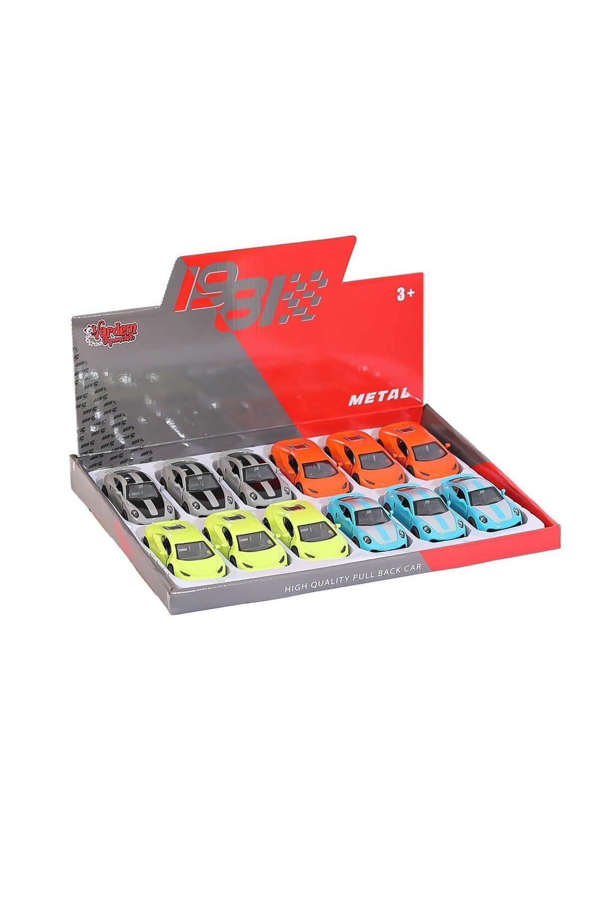 melfxxl eticaret WK-6643-05S Çek Bırak Spor Araba 1:43 -Vardem