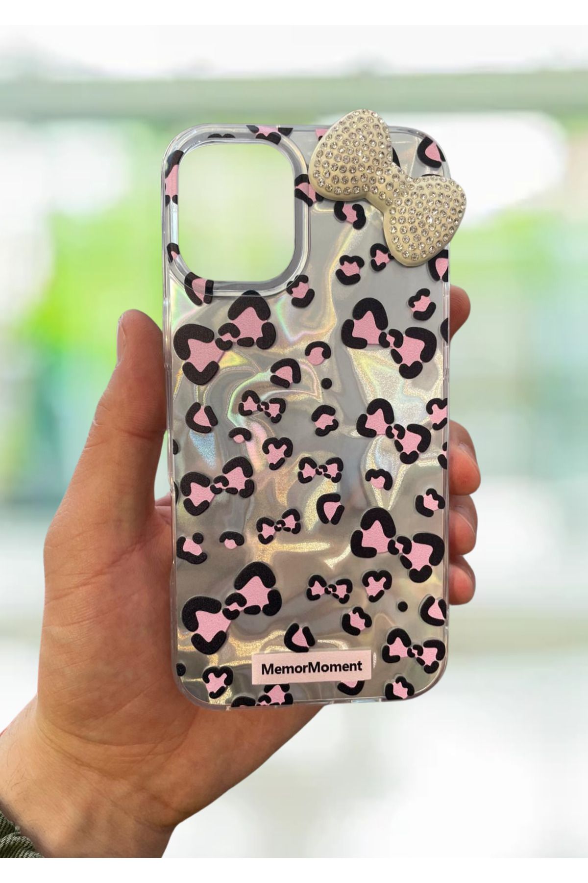 NEXE İPHONE 16 PLUS KILIF FİYONK DESEN TASARIM KAPAK