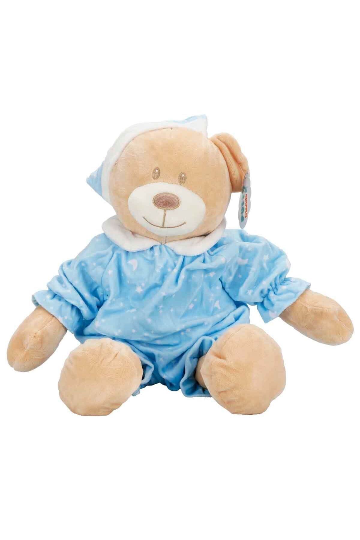 melfxxl eticaret 4761 Pijamalı Peluş Ayı 30 cm -Sunman