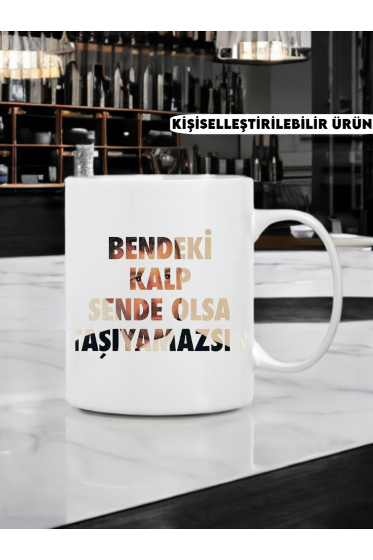 E-Evoo Azer Bülbül Temalı Kupa Bardak