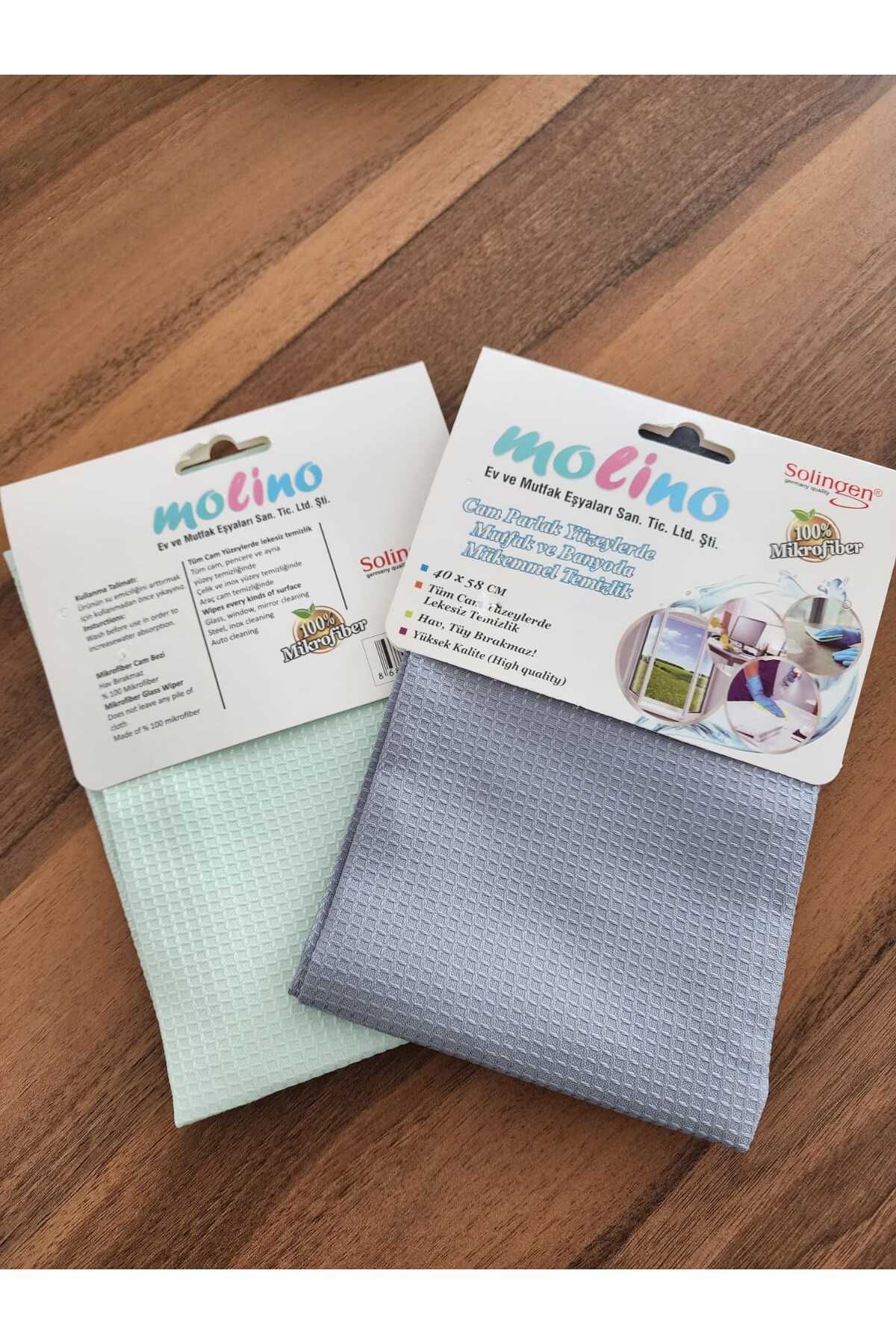 Spring Home Mikrofiber 40X58CM 2 Adet Sihirli Bez Ayna, Tv, Cam Mutfak Banyo Bezi