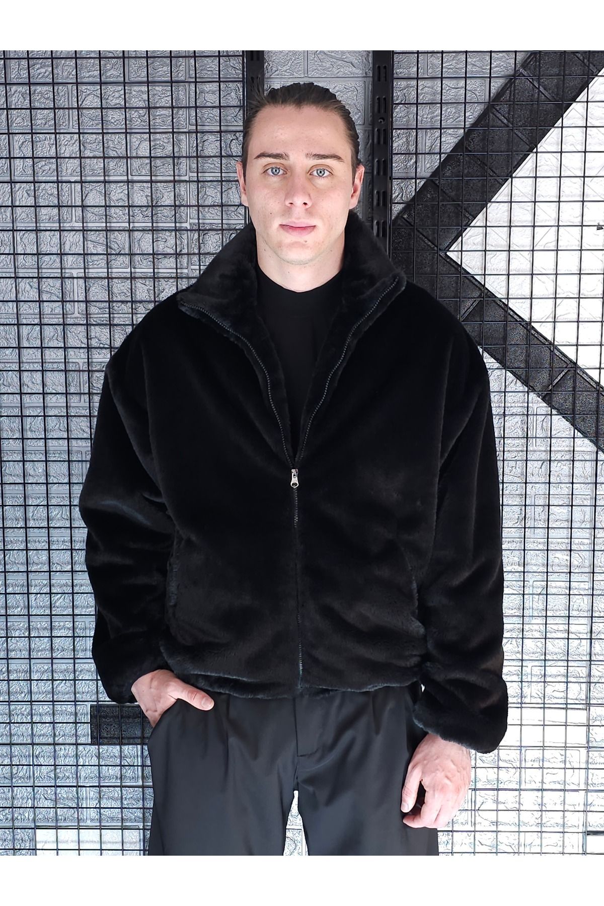 Geco-Soft Textured Men's Coat 2