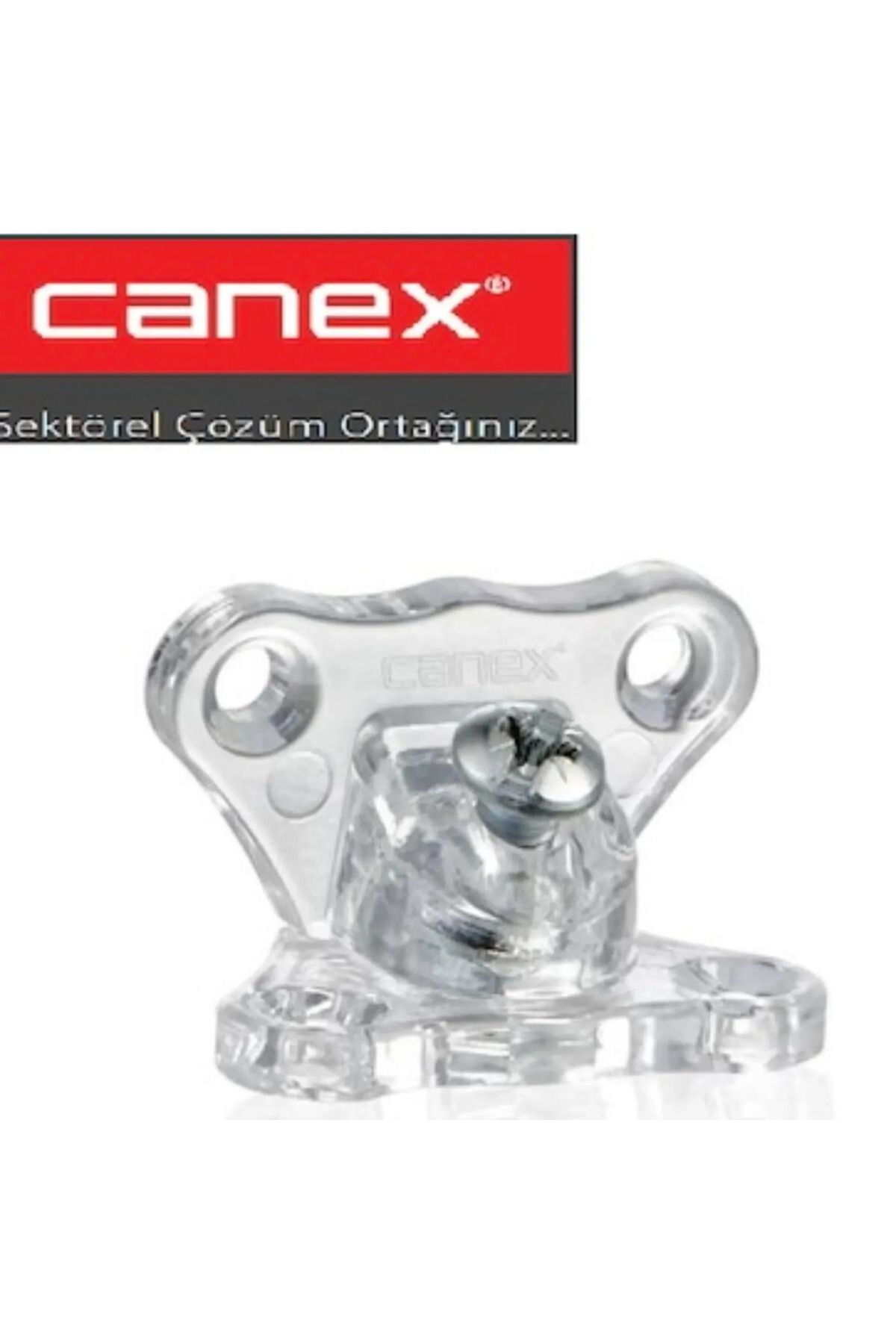 CANEX AÇILI ÇEKTİRME ŞEFFAF (20 ADET)