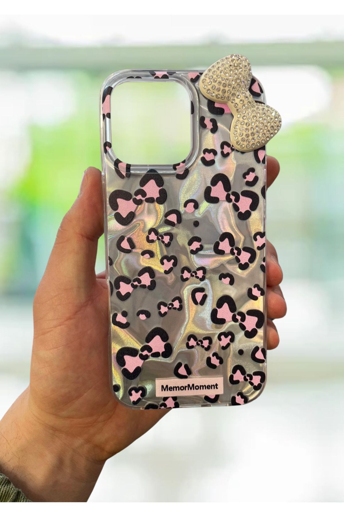 NEXE İPHONE 16 PRO MAX KILIF FİYONK DESEN TASARIM KAPAK