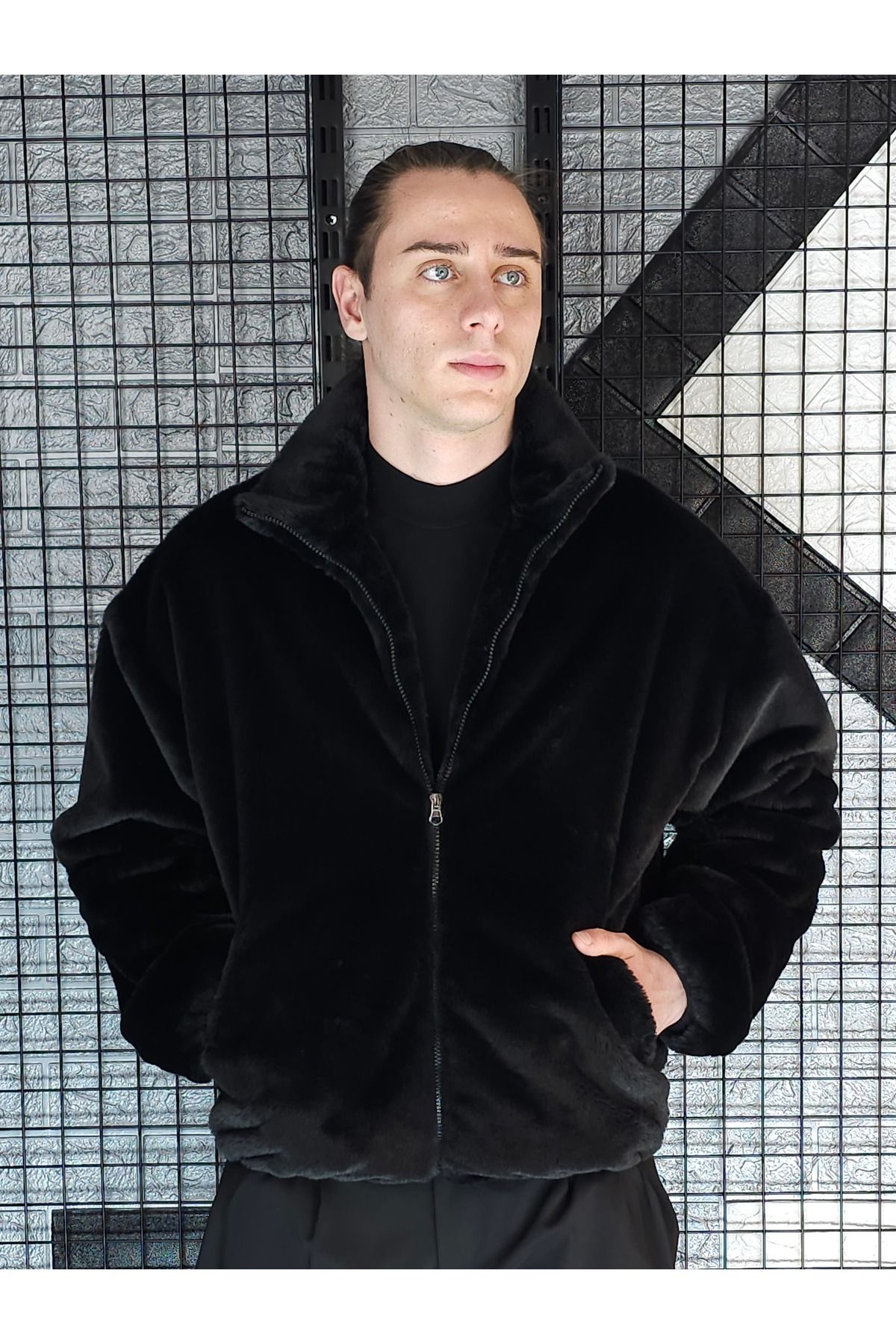 Geco-Soft Textured Men's Coat 3