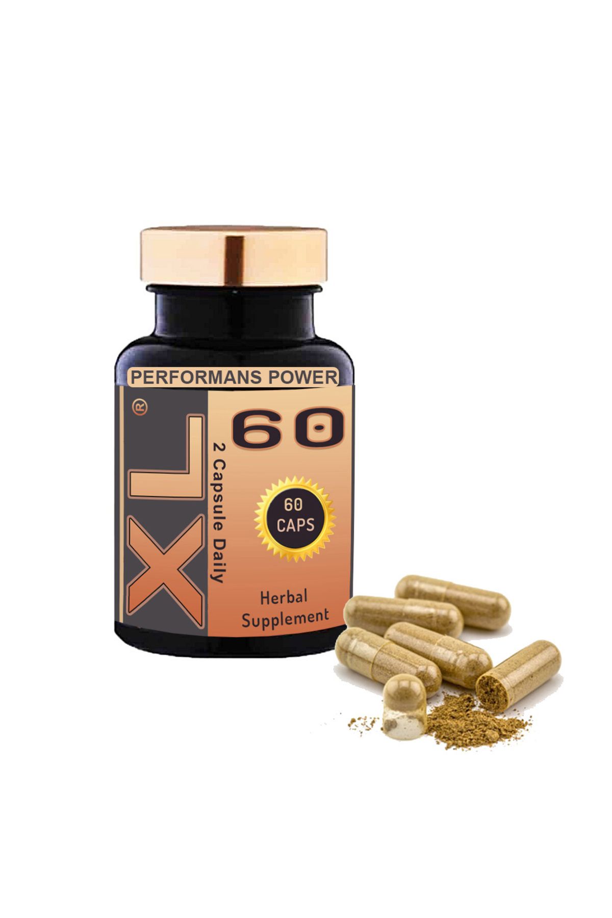 performans power Xl60 Maca Ginseng Içeren Takviye 60 Kapsül