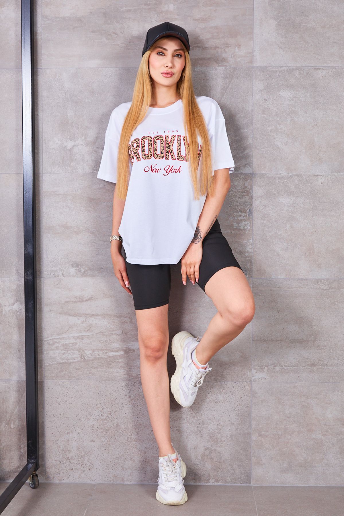 DPARİS Brooklyn Baskılı T-shirt
