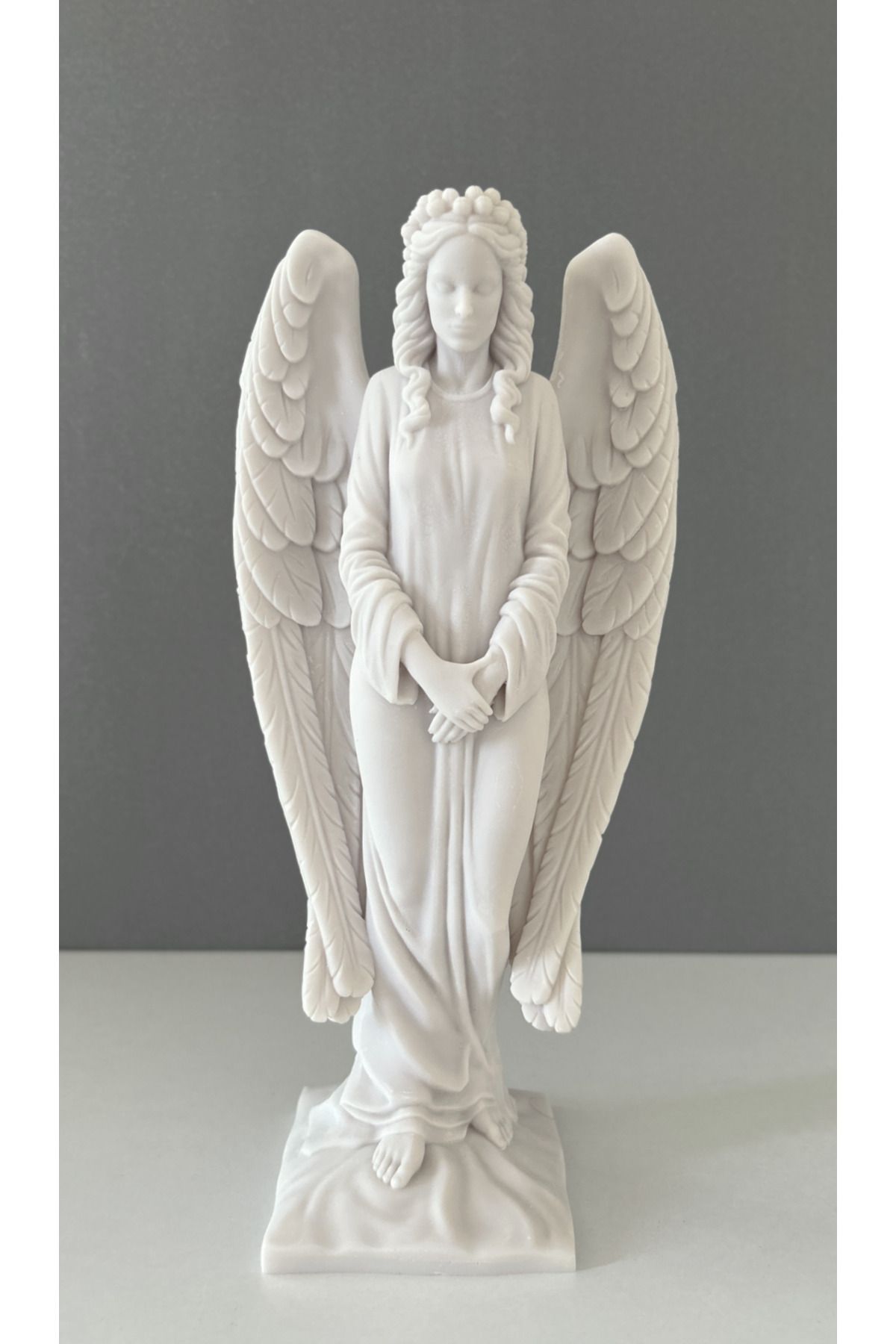LivadoHome Melek Dekoratif Biblo Heykel 25cm x 12cm