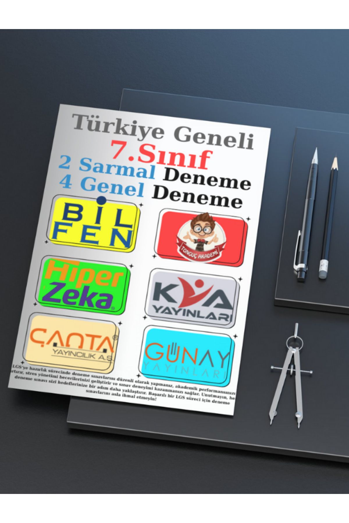 Bilfen Yayıncılık Türkiye Geneli 7. Sınıf 2 Sarmal - 4 Genel Deneme