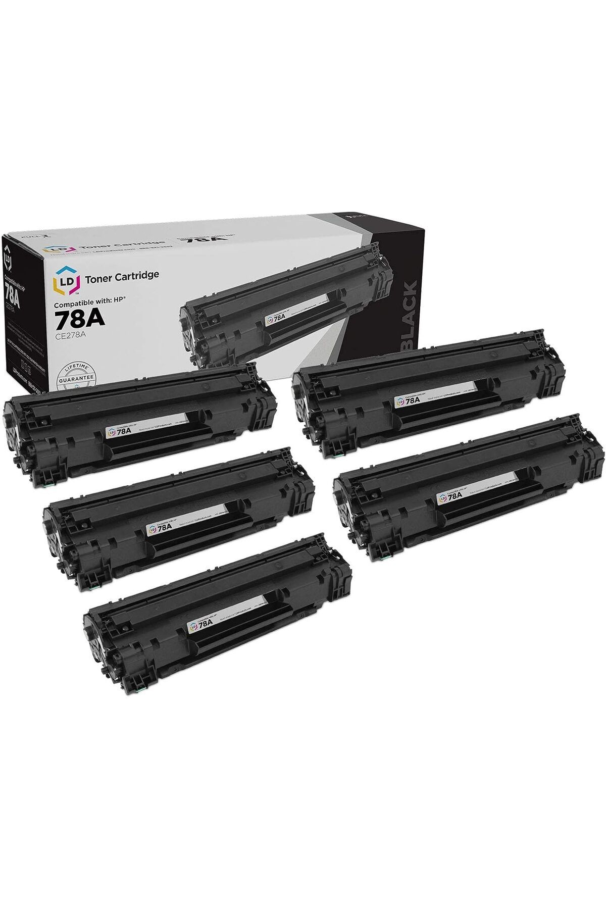 HP *YA-DE TONER* 78A CE278A (Black, 5ADET) *ÇAKAL SATICILAR GİREMEZ*