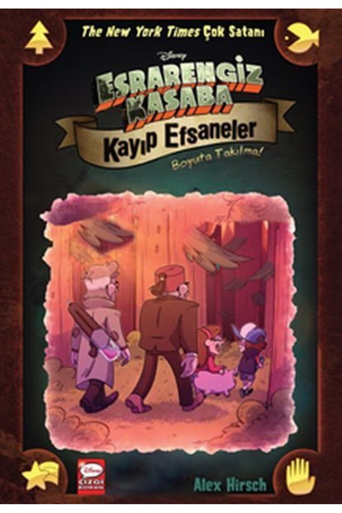 Destek Yayınları Disney Esrarengiz Kasaba Kayıp Efsaneler Boyuta Takılma