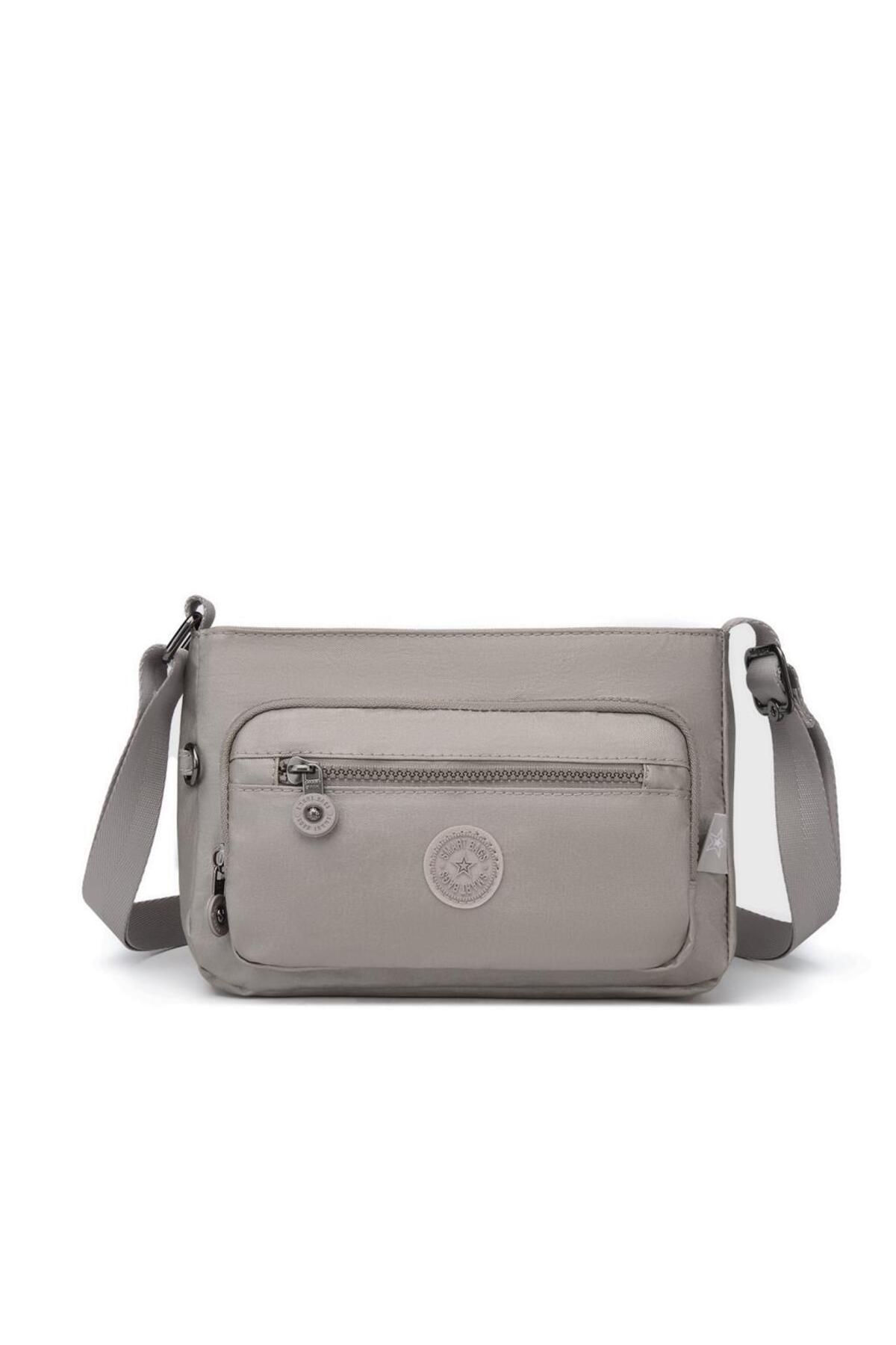 SMART BAGS Metalik Kumaş Kadın Postacı Çantası Smart Bags 3270