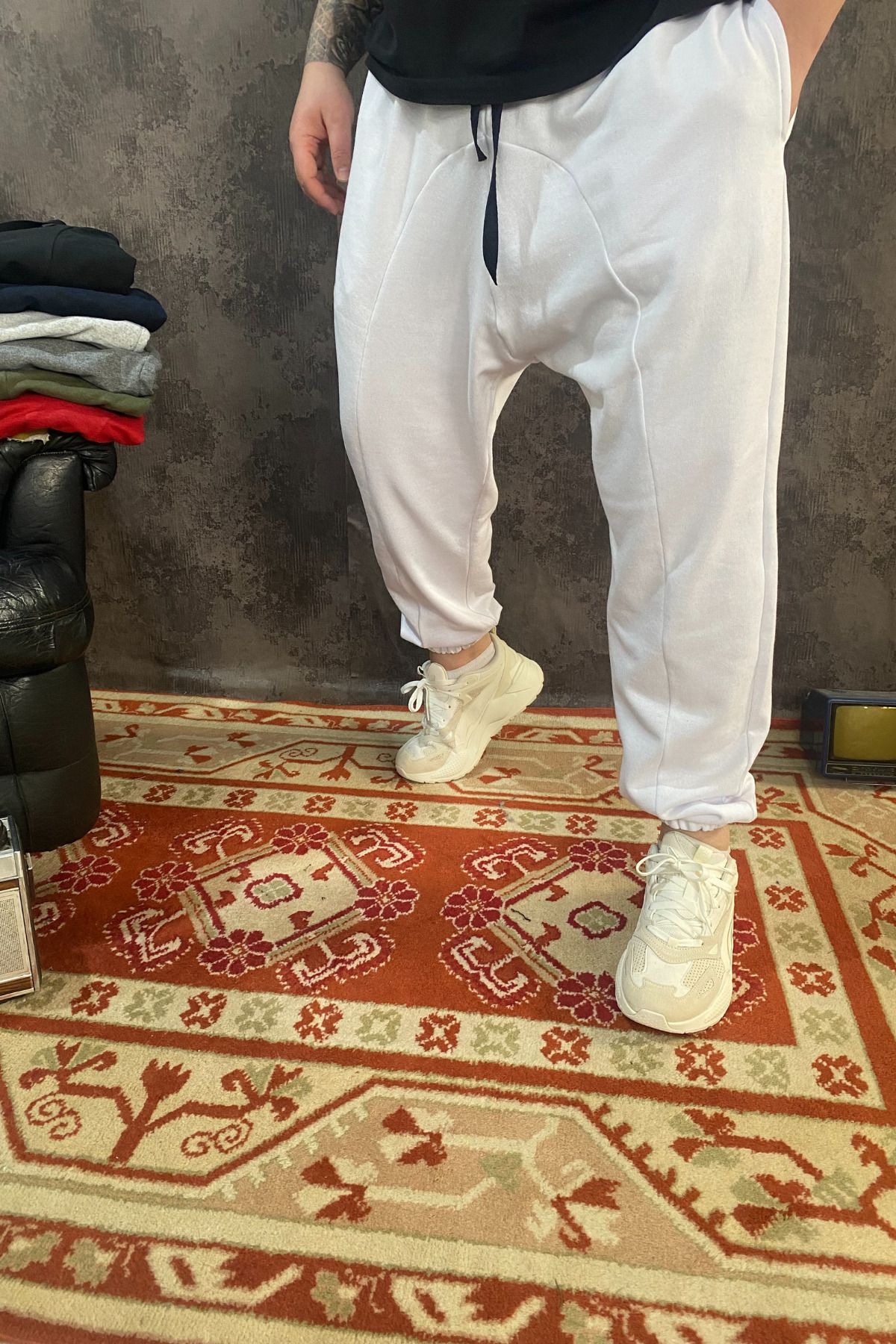AUST JEANS SPOR YARIM ŞALVAR EŞOFMAN MODEL