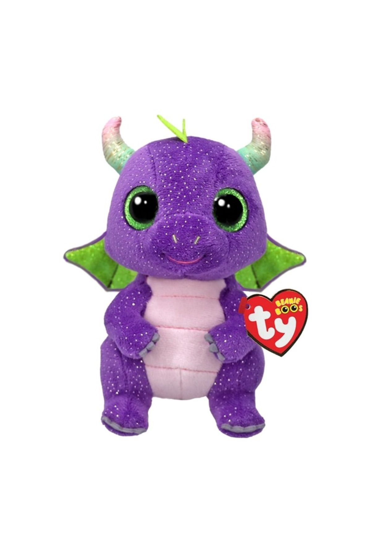 TY Beanie Boos Mor Ejderha Daphne 15 Cm