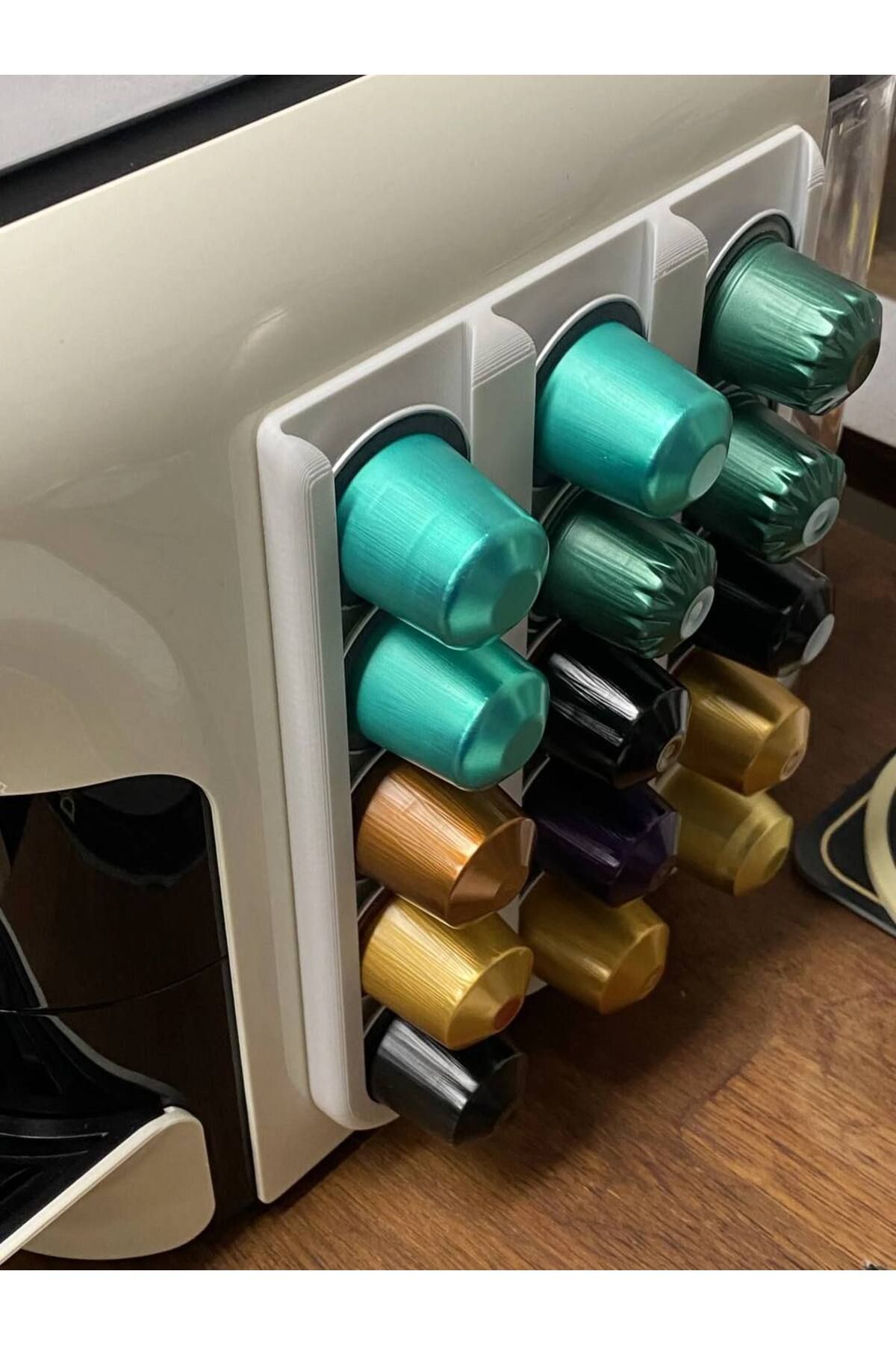 KOVALAK 3D Nespresso Kapsül Tutucu - Mutfak - Düzenleyici - Organizer