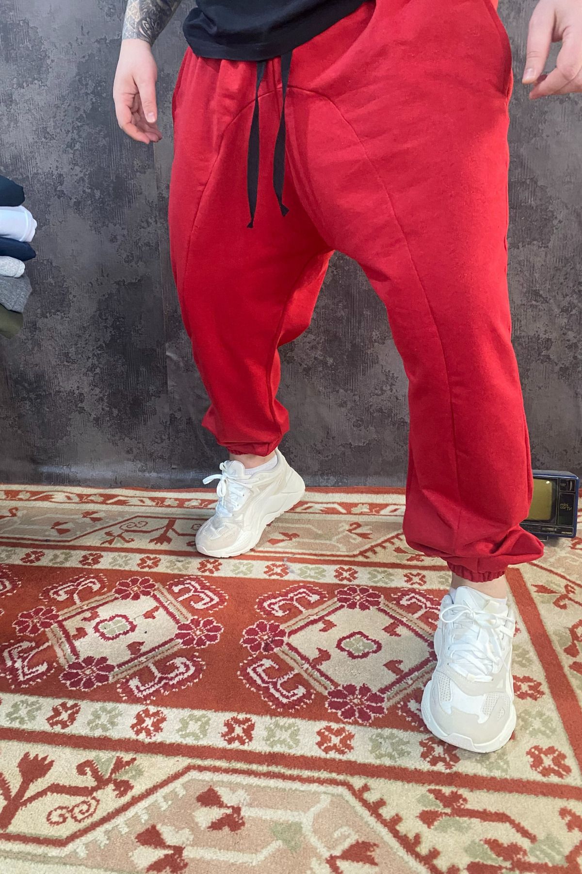 AUST JEANS SPOR YARIM ŞALVAR EŞOFMAN MODEL