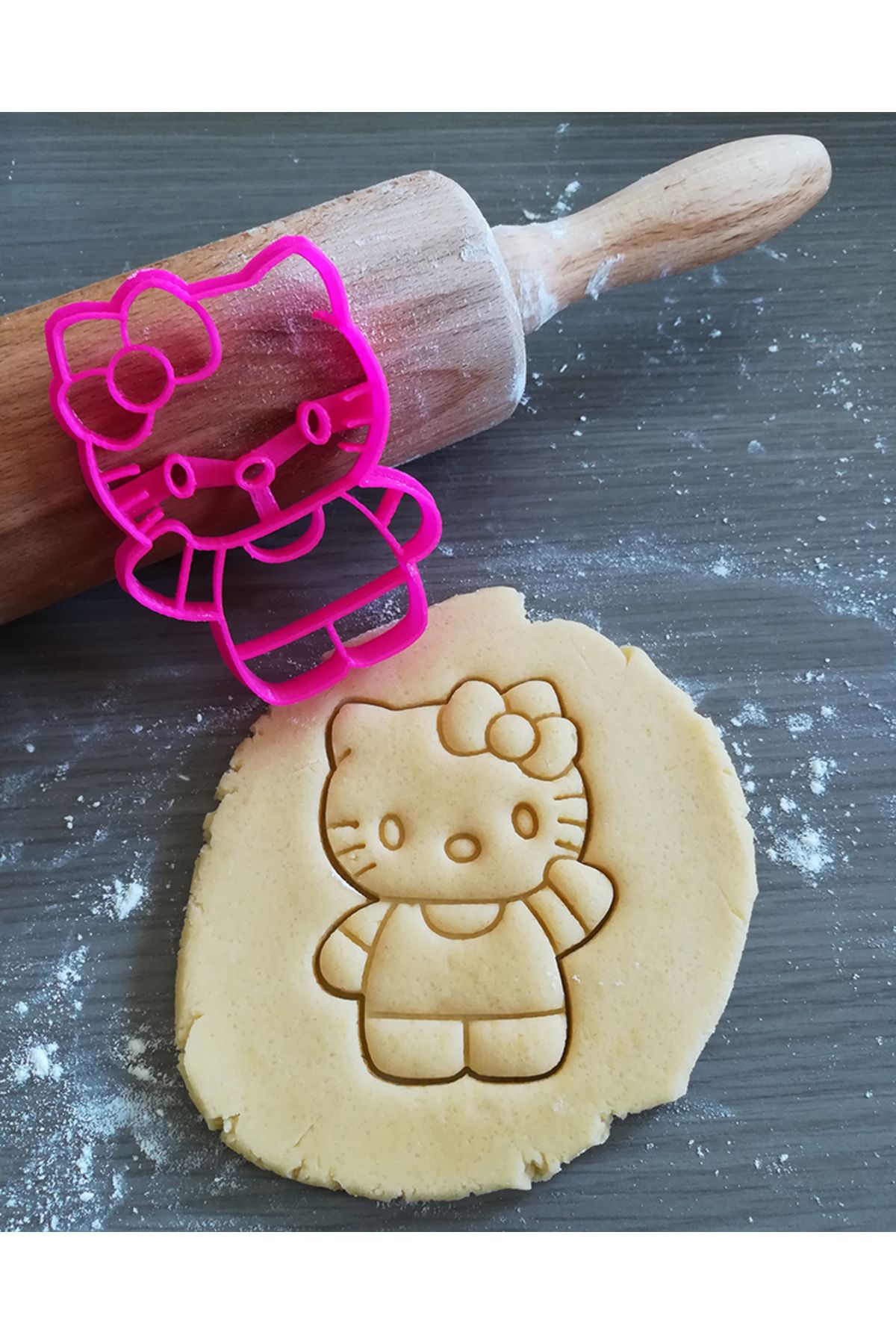 Home Hello Kitty Kurabiye Kalıbı Kesici Şekillendirici