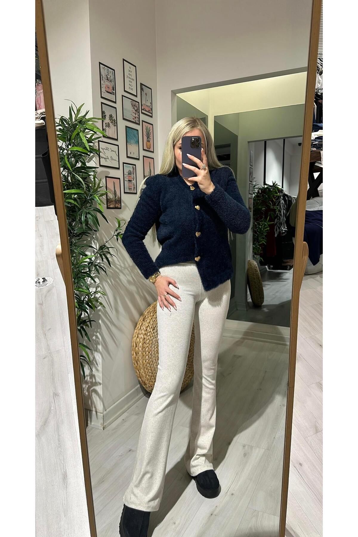 Acar Boutique Orijinal Marka Model Kaşkorse İspanyol Tayt