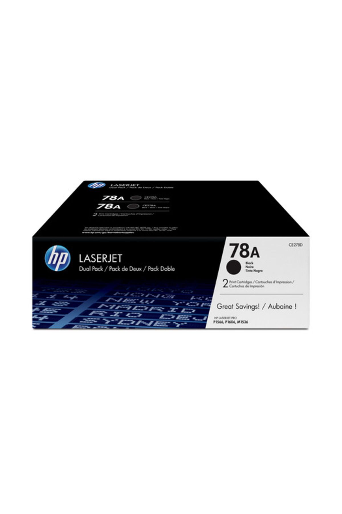 HP CE278AF Black Toner Kartuş (78A)