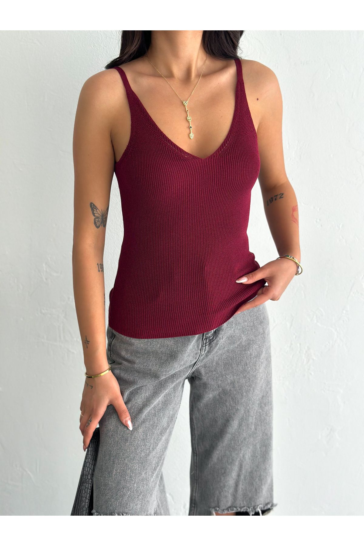 Fanori Woman İP ASKILI BLUZ