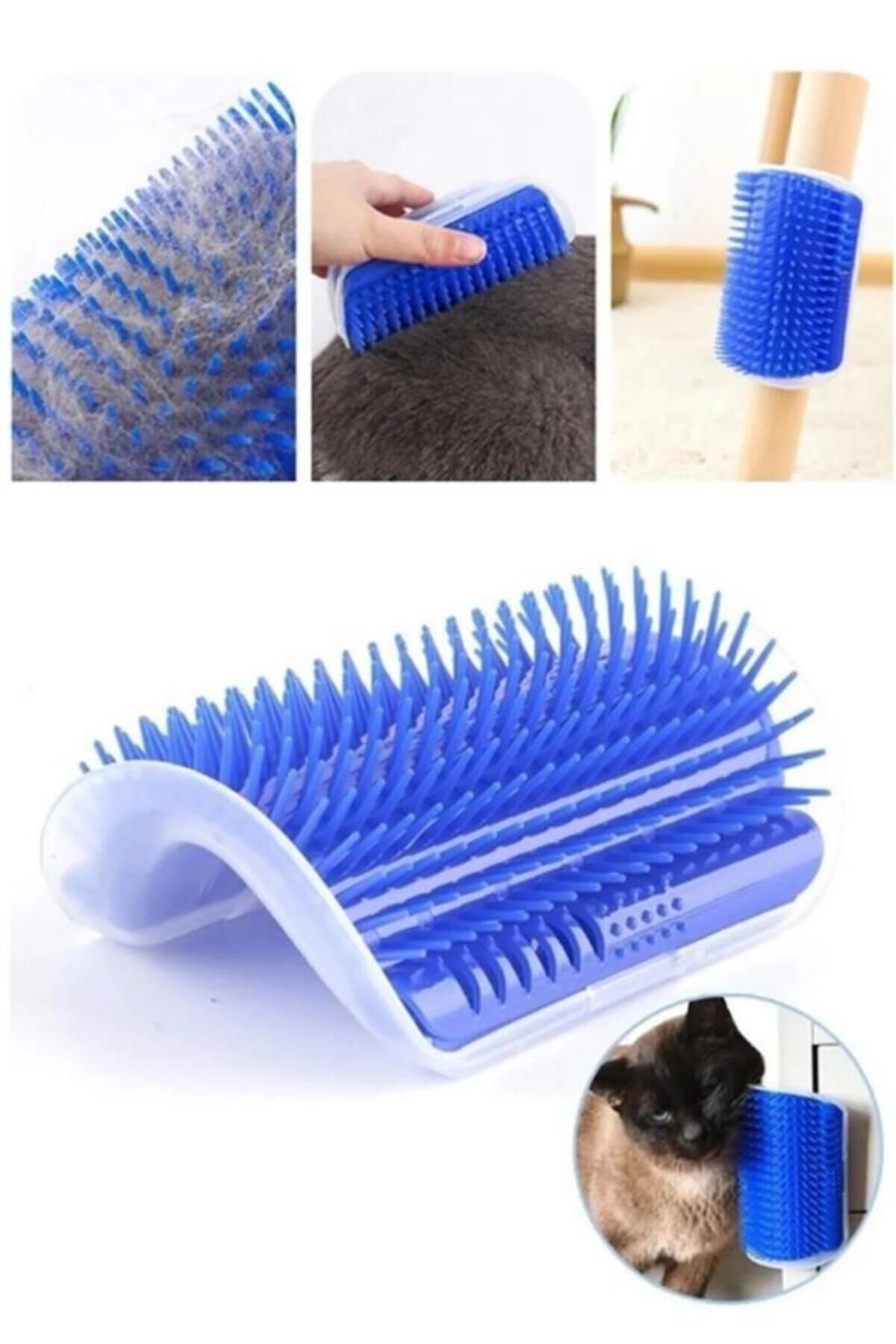 sanal trend 2 Adet Kedi Kaşınma Tüy Toplayıcı Tırmalama Aparat Kedi Naneli