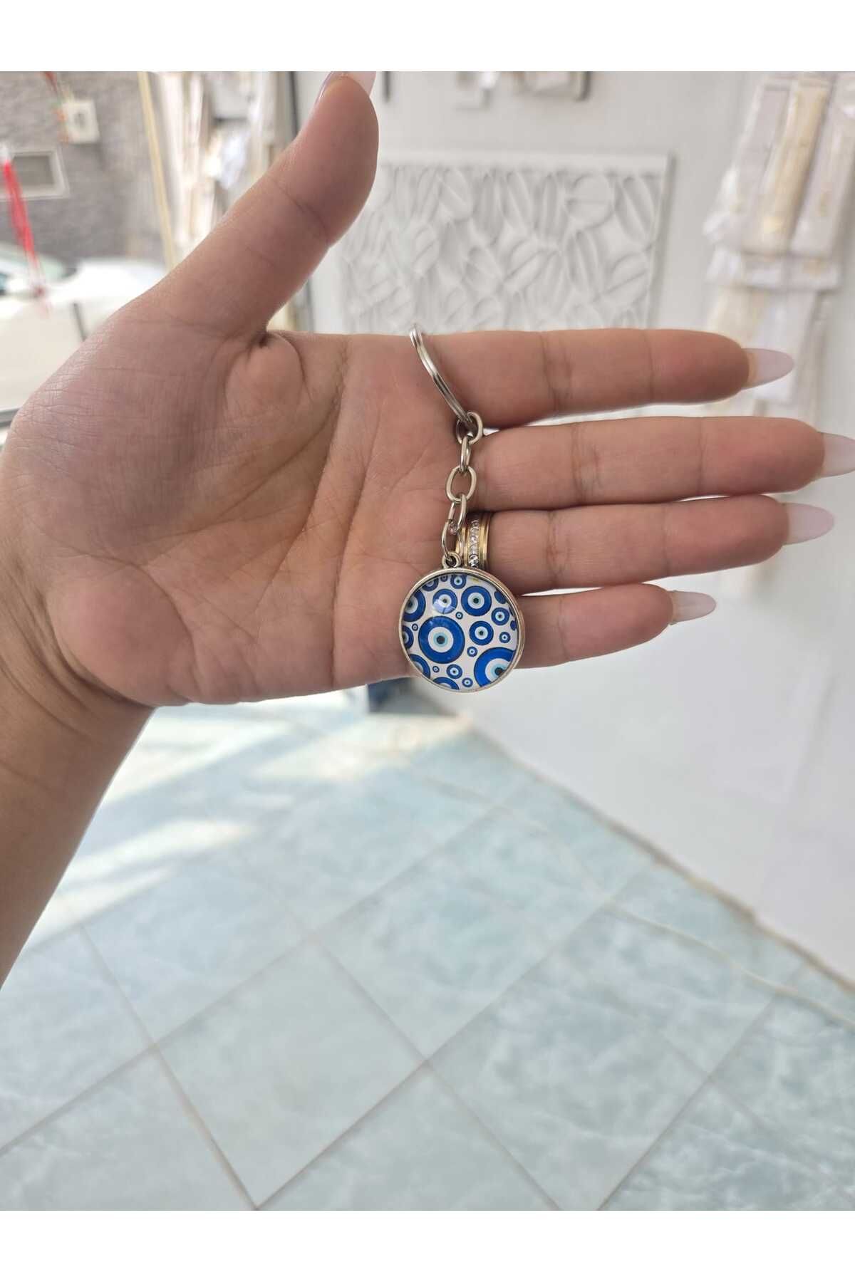ERASLAN NAZAR BONCUKLU ANAHTARLIK