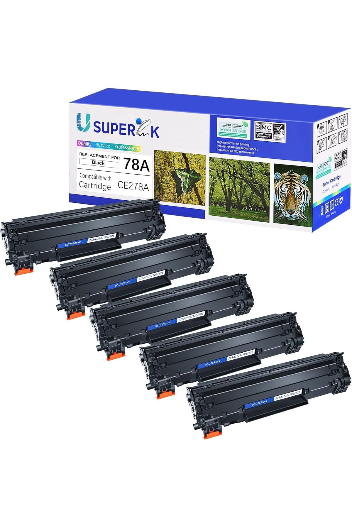 HP *YA-DE TONER*P1560 P1566 P1606 P1606n P1606dn M1536dnf Printer 5-Pack)*ÇAKAL SATICILAR GİREMEZ*