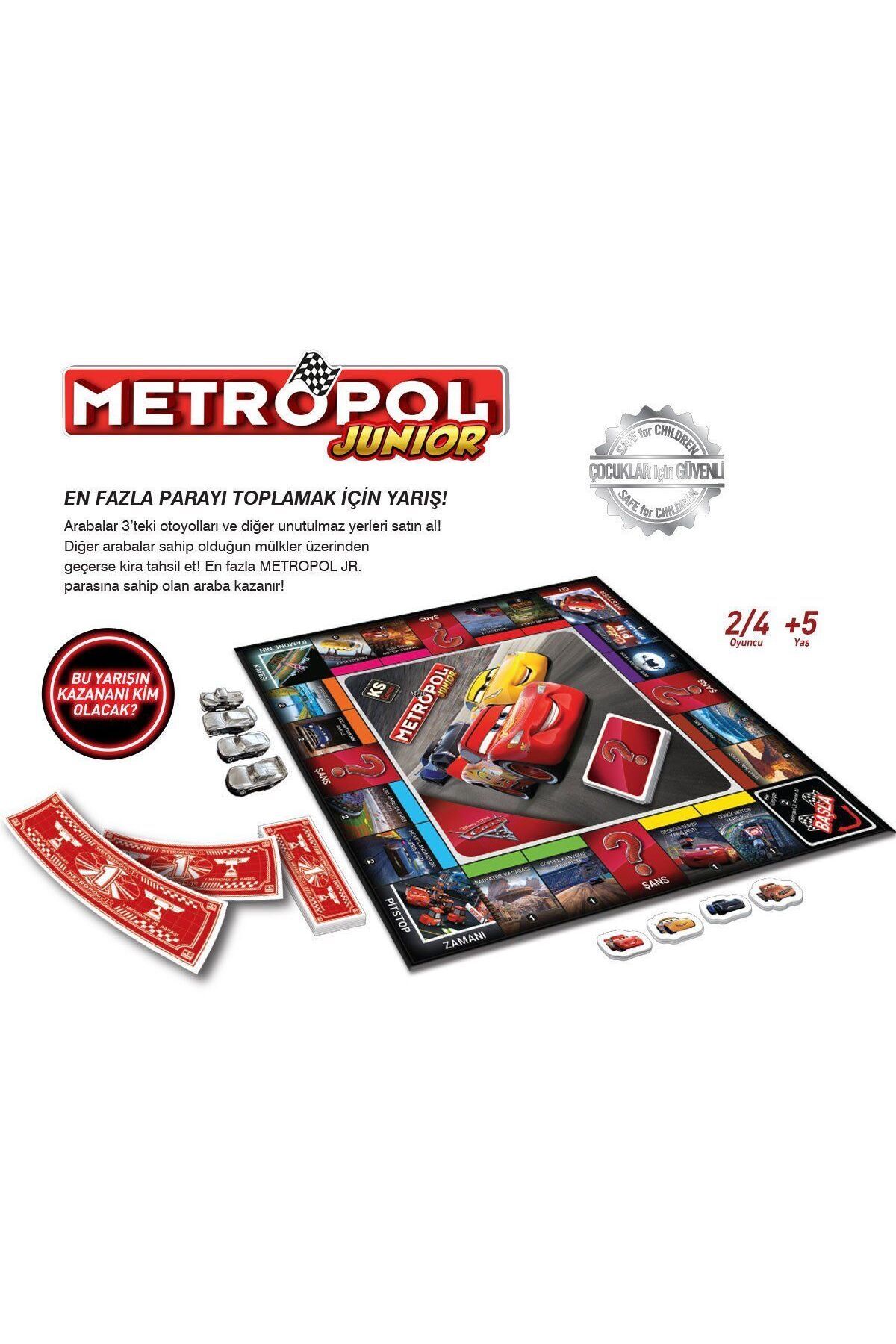 melfxxl eticaret CR 10303 Cars Metropol Junior Oyunu -KS Games