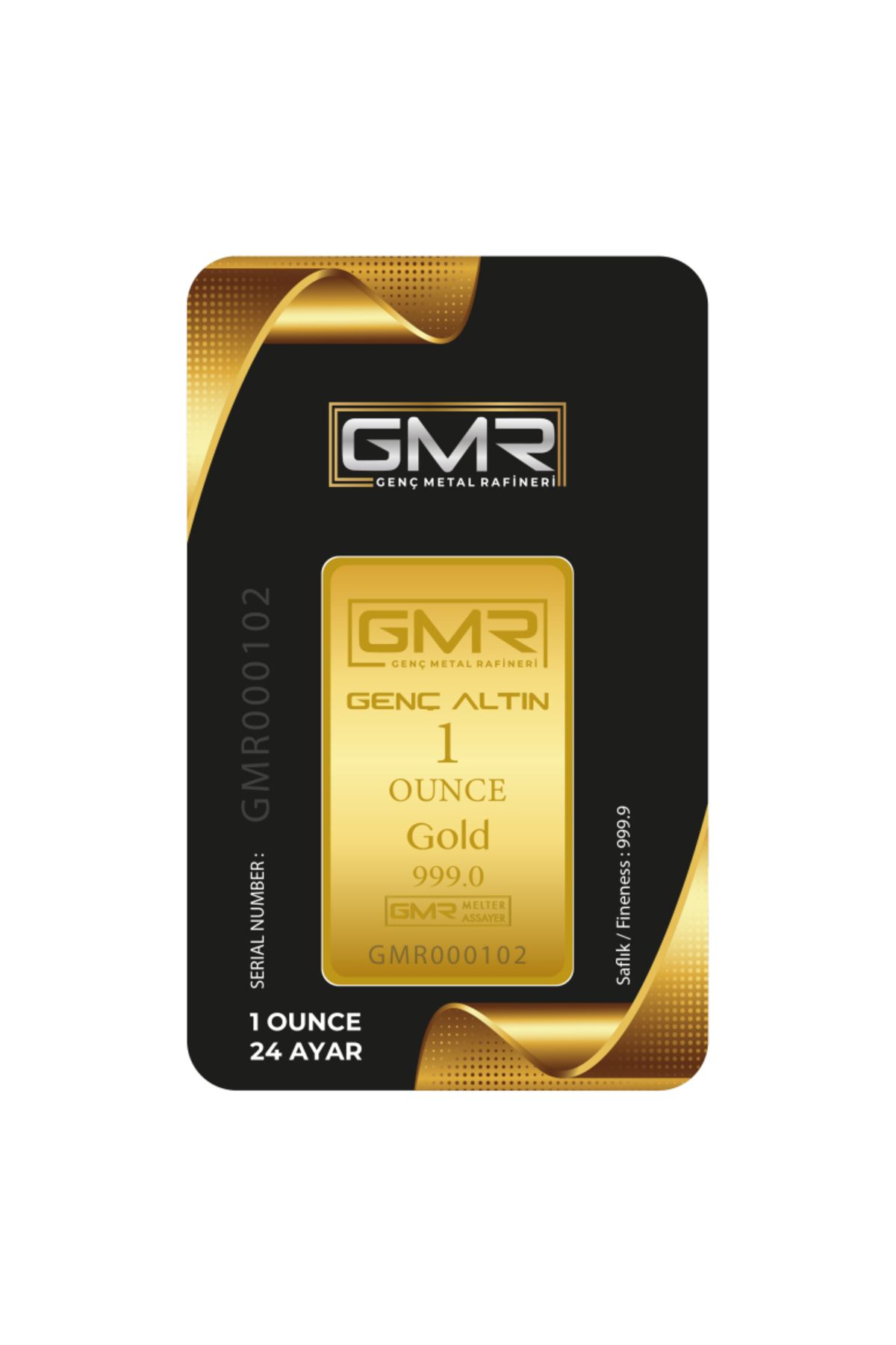 1 ONS (31.10 Gram) 24 Ayar 999.9 Külçe Altın