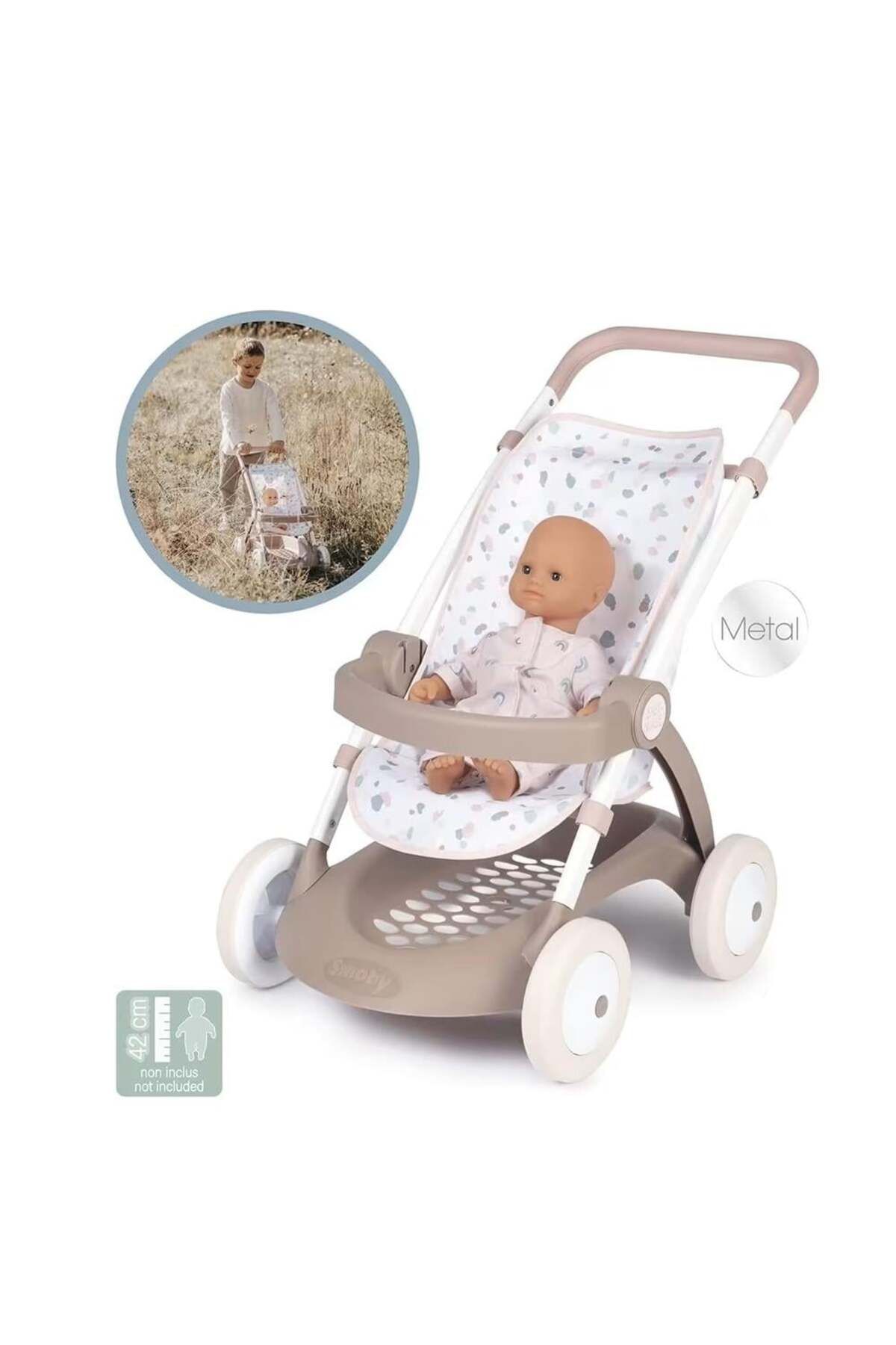 FELİTE Baby Nurse Chulli Pop Oyuncak Bebek Arabası