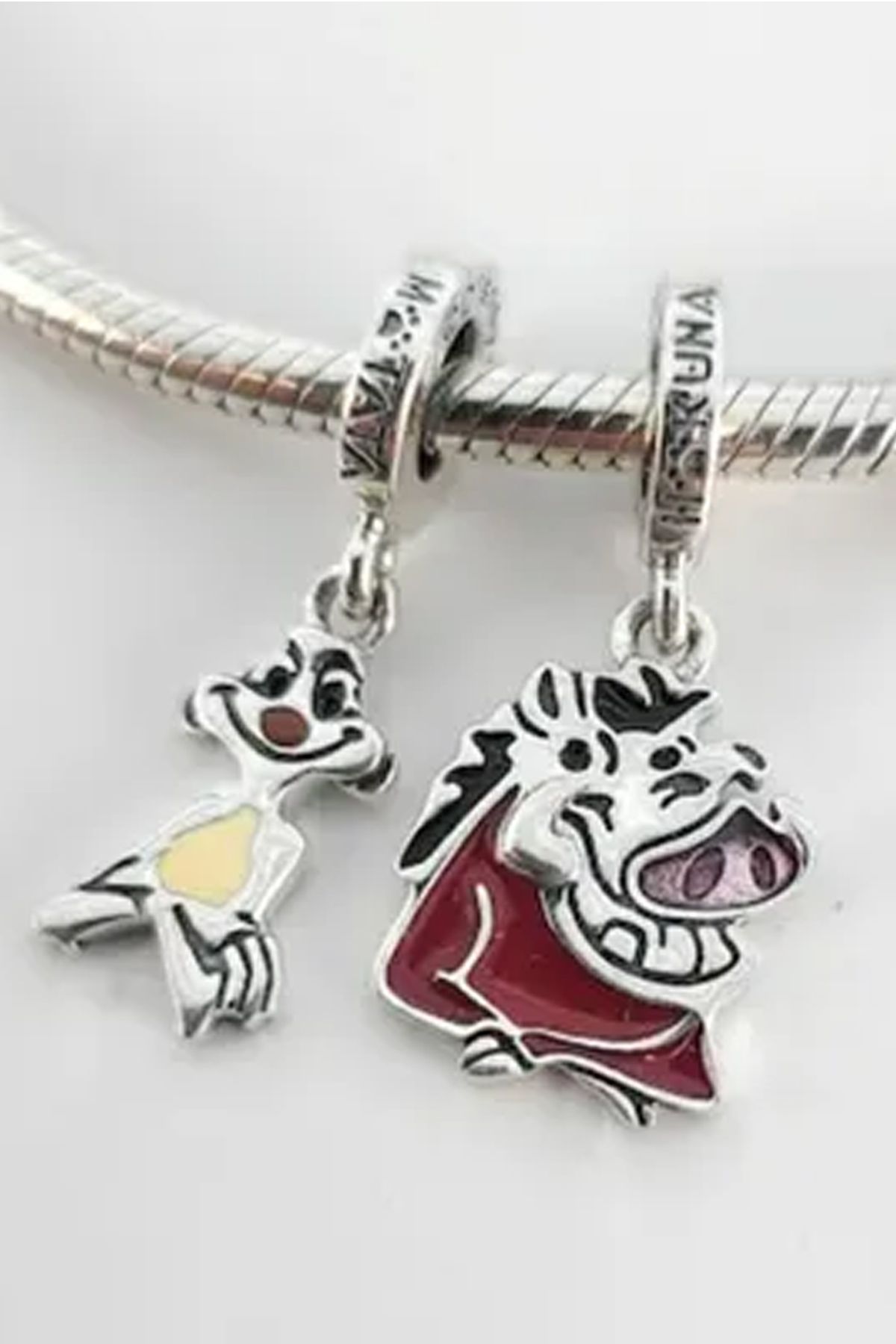 Fubena Timon ve Pumbaa Ayrılabilir Sallantılı Charm