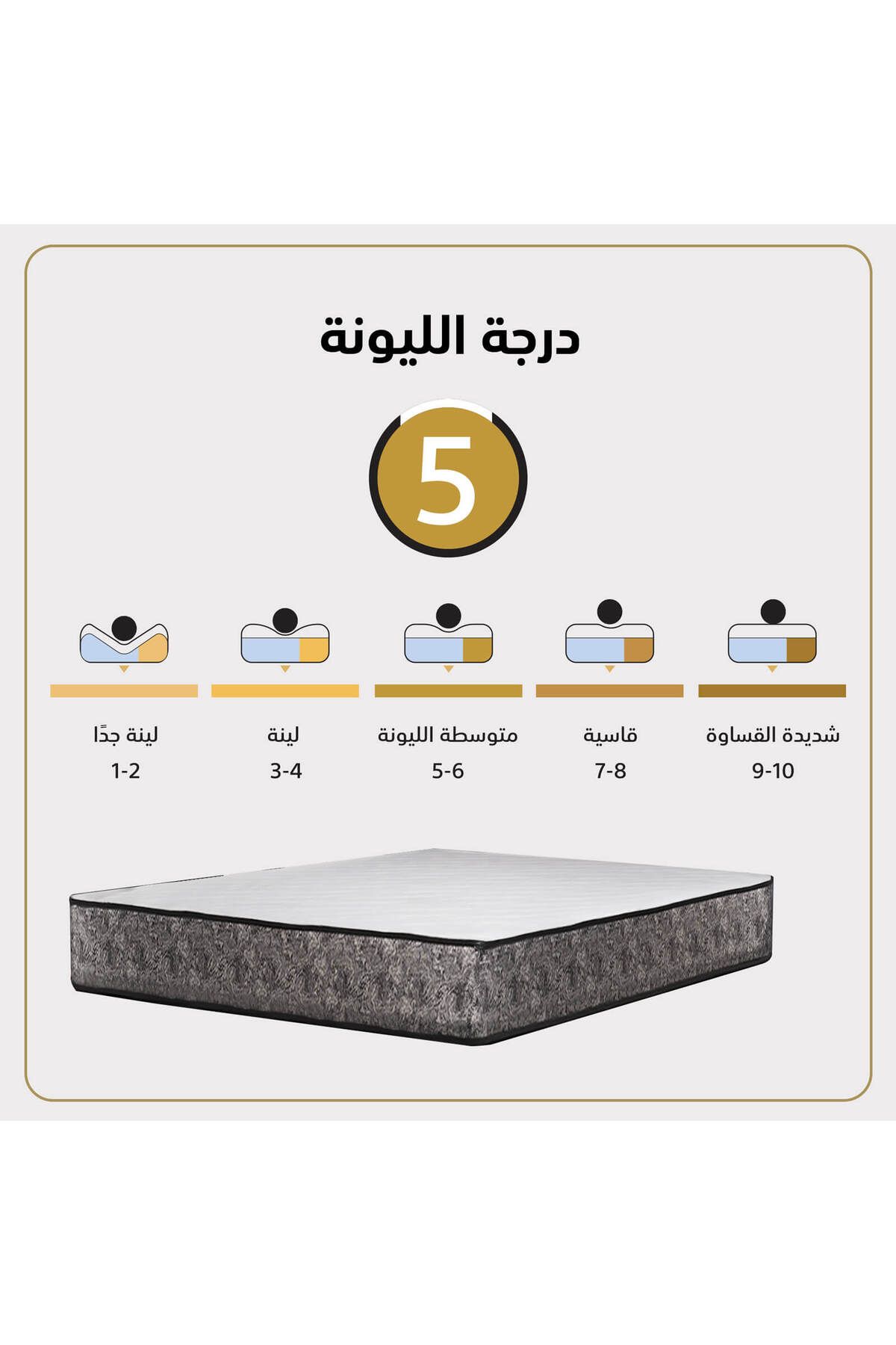 Lazy Vibes-opal | Bed Mattress 12 Layers - Height 23 cm 2