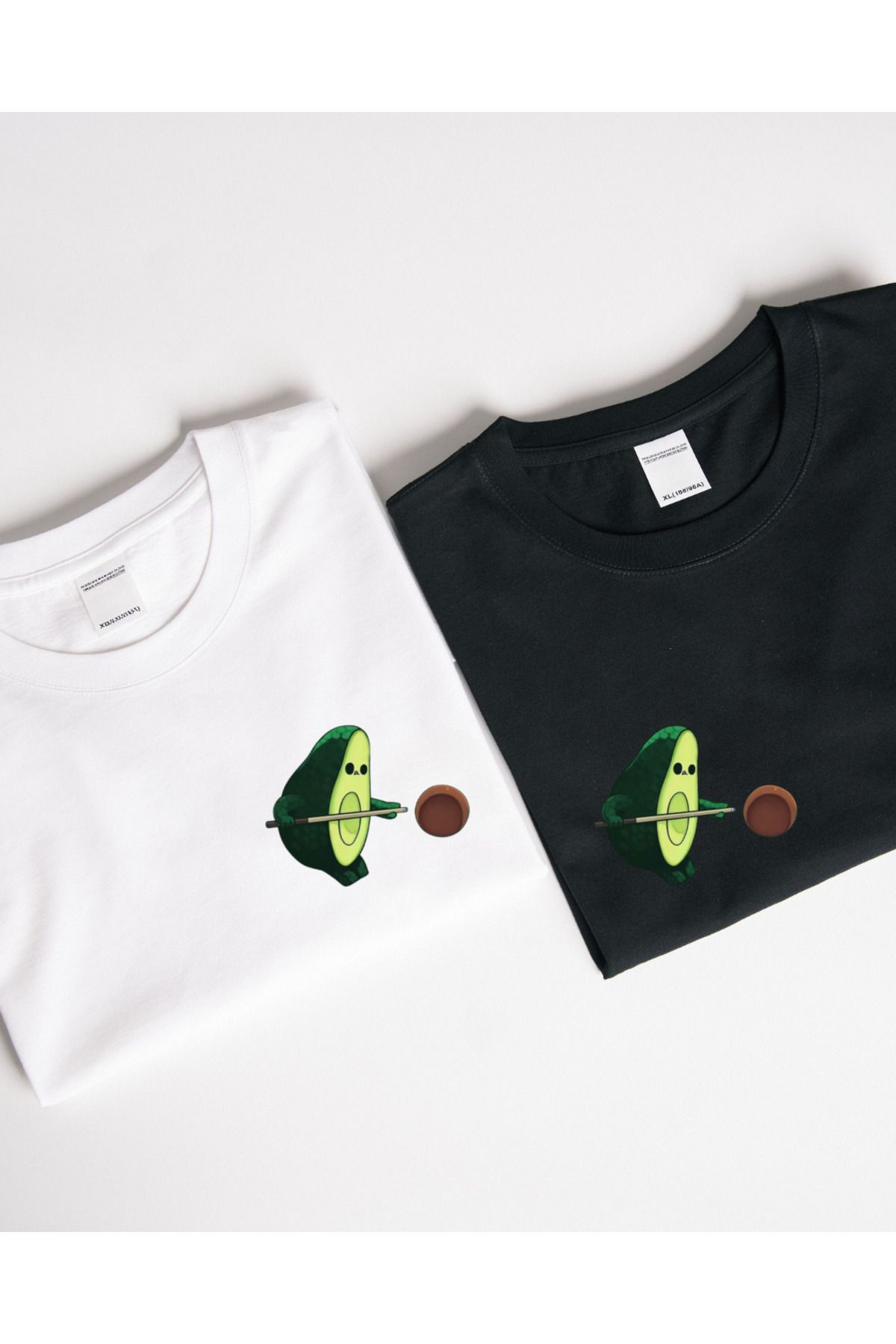 Ebiidesign Avocado Tasarımlı Baskılı T-Shirt